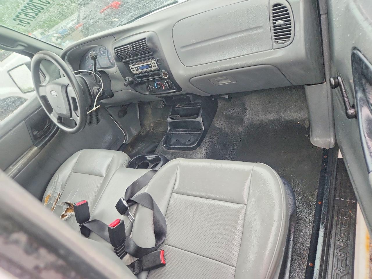 2007 Ford Ranger White vin: 1FTYR10D07PA92102