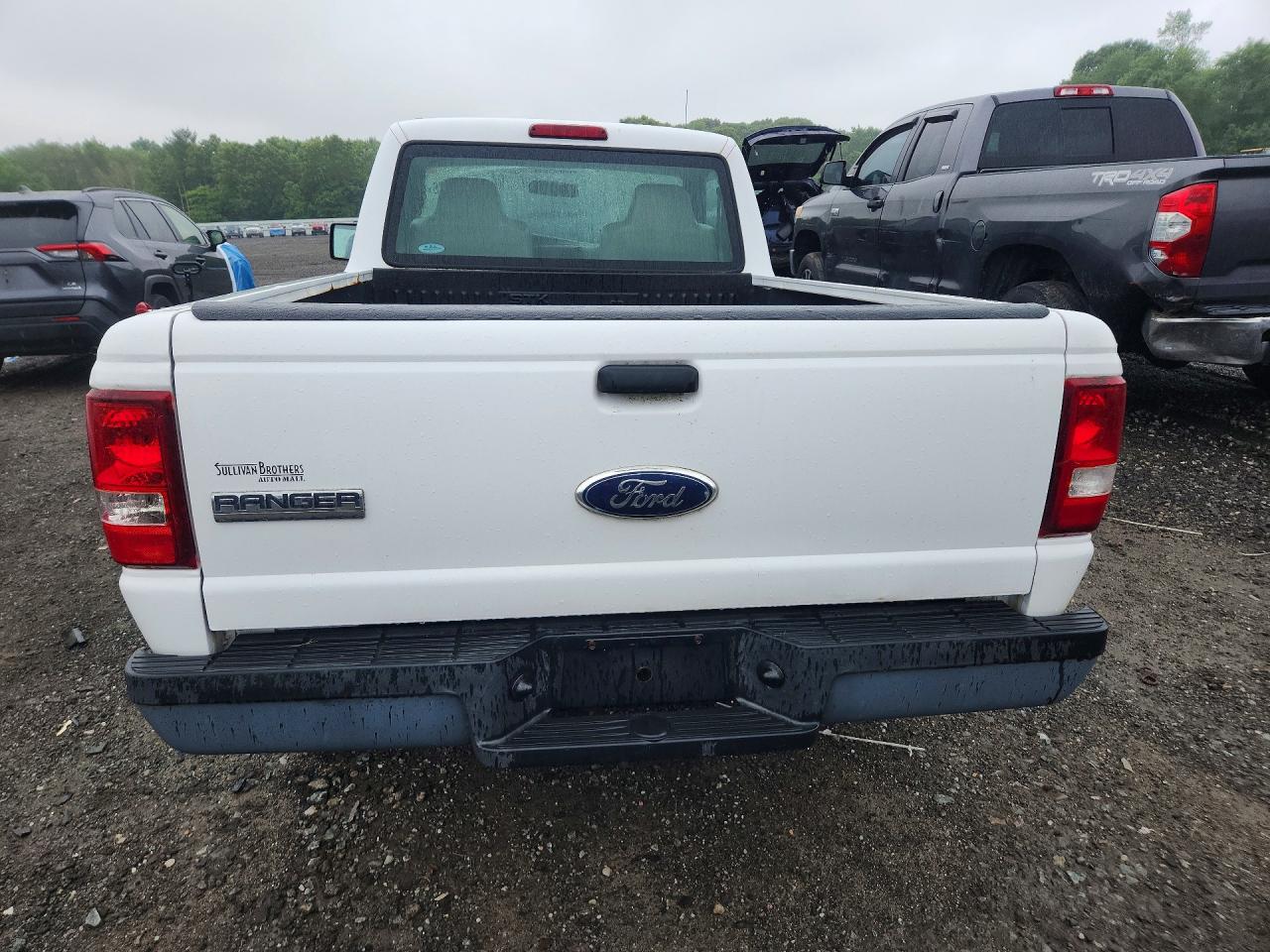 2007 Ford Ranger White vin: 1FTYR10D07PA92102