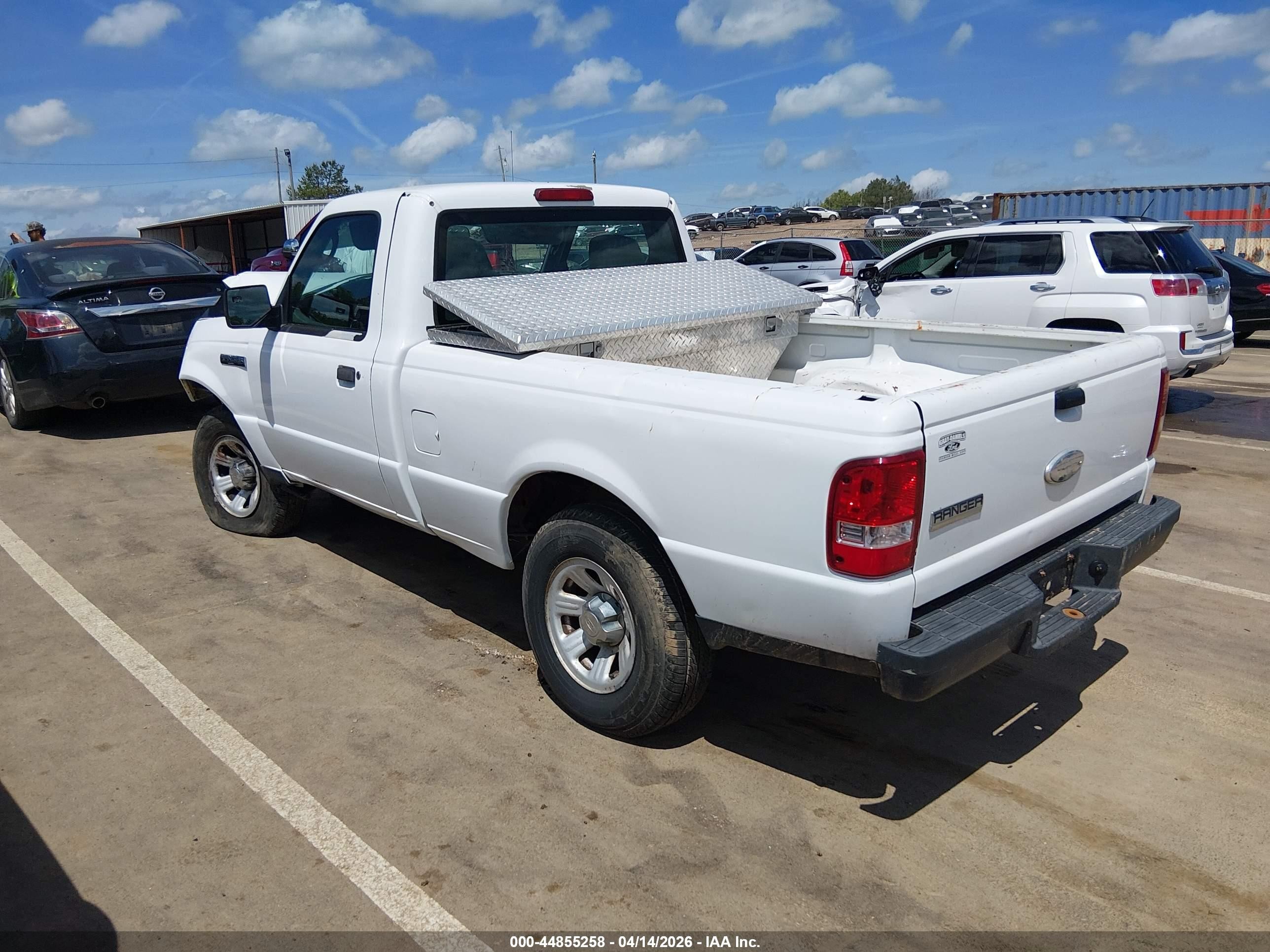 2008 Ford Ranger Xl/xlt White vin: 1FTYR10D08PA42365