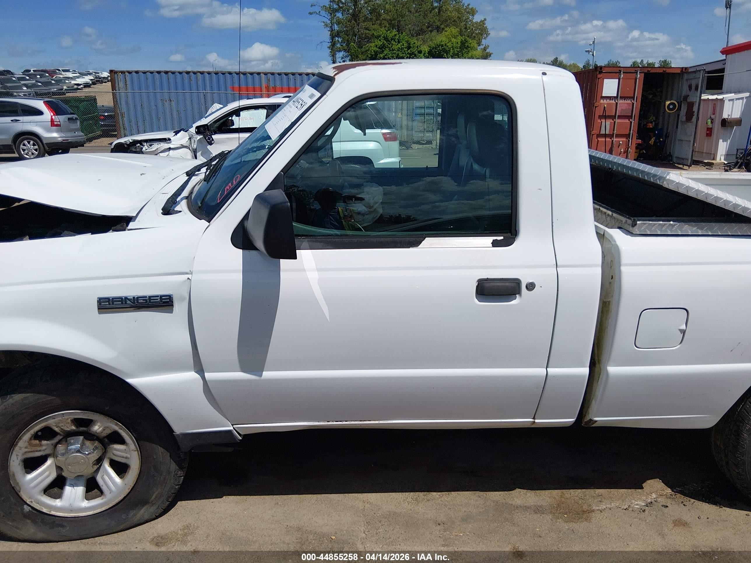 2008 Ford Ranger Xl/xlt White vin: 1FTYR10D08PA42365