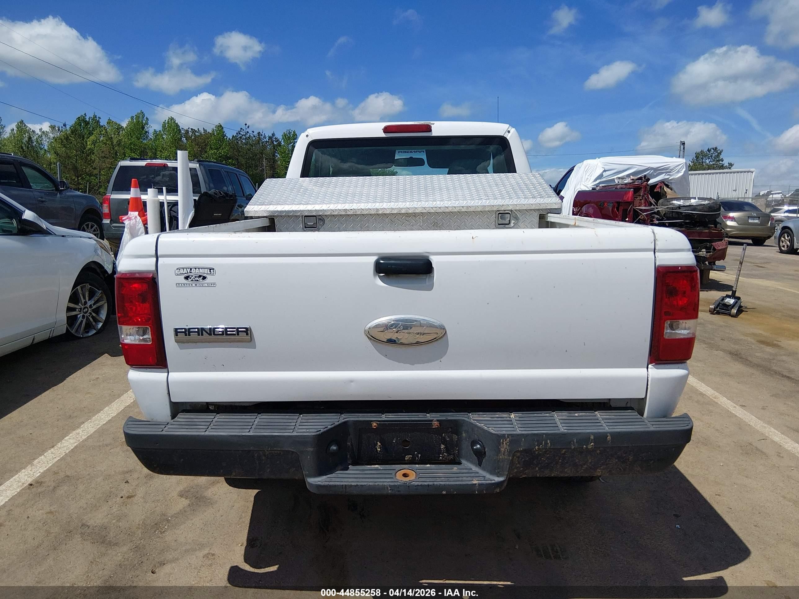 2008 Ford Ranger Xl/xlt White vin: 1FTYR10D08PA42365
