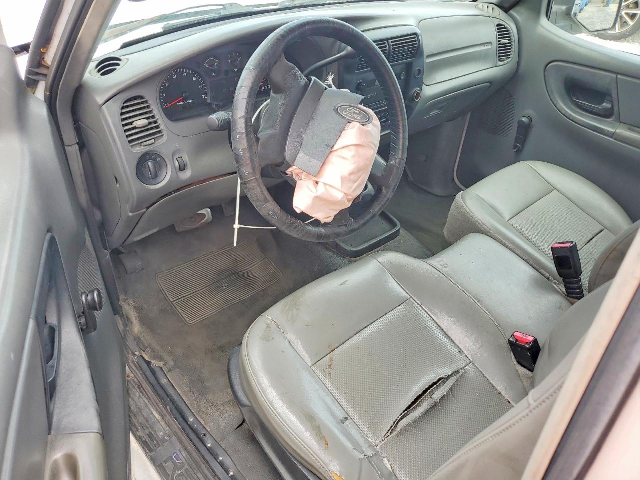 2008 Ford Ranger White vin: 1FTYR10D08PA57769
