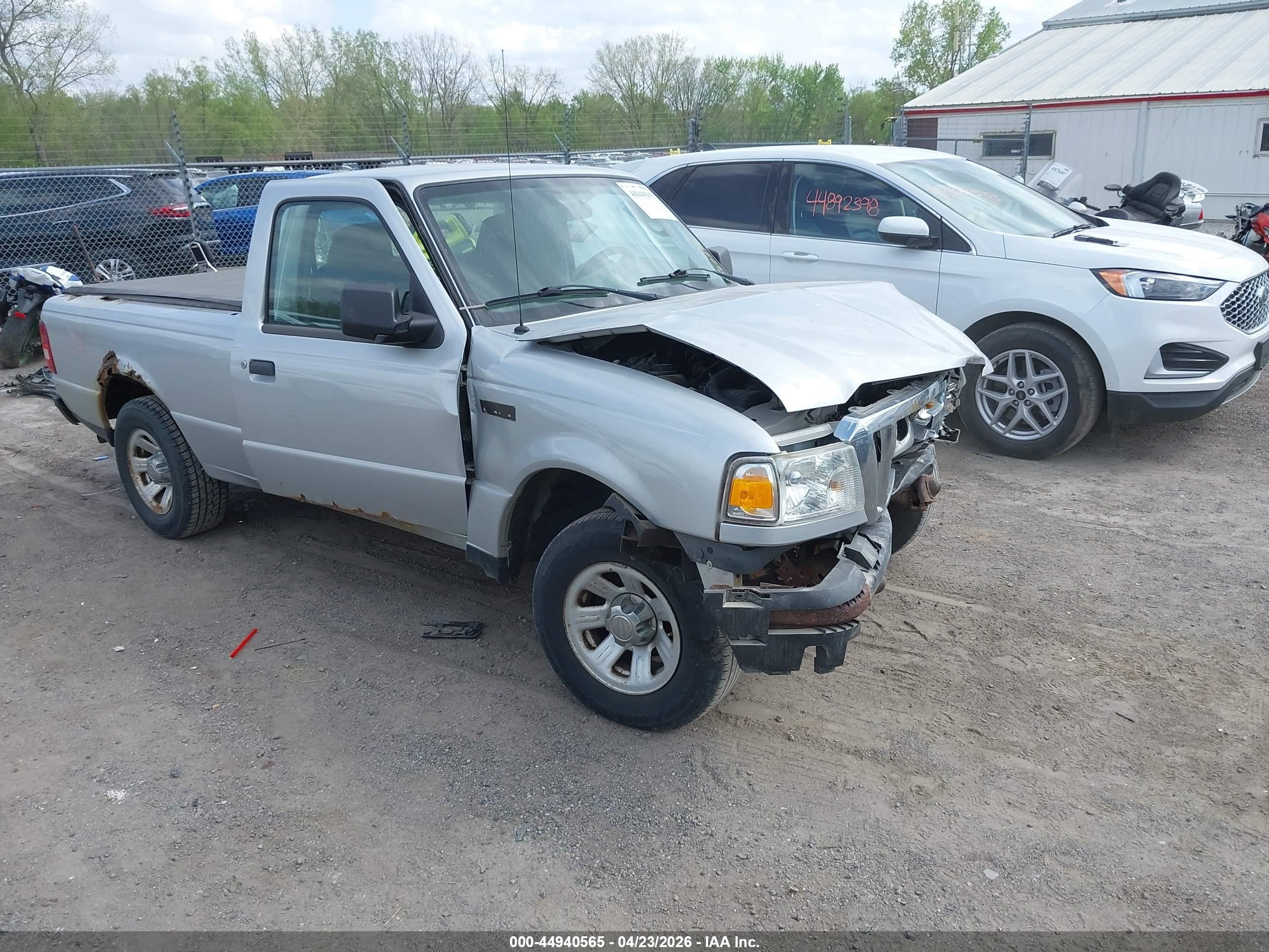 2008 Ford Ranger Xl/xlt Silver vin: 1FTYR10D08PA97995