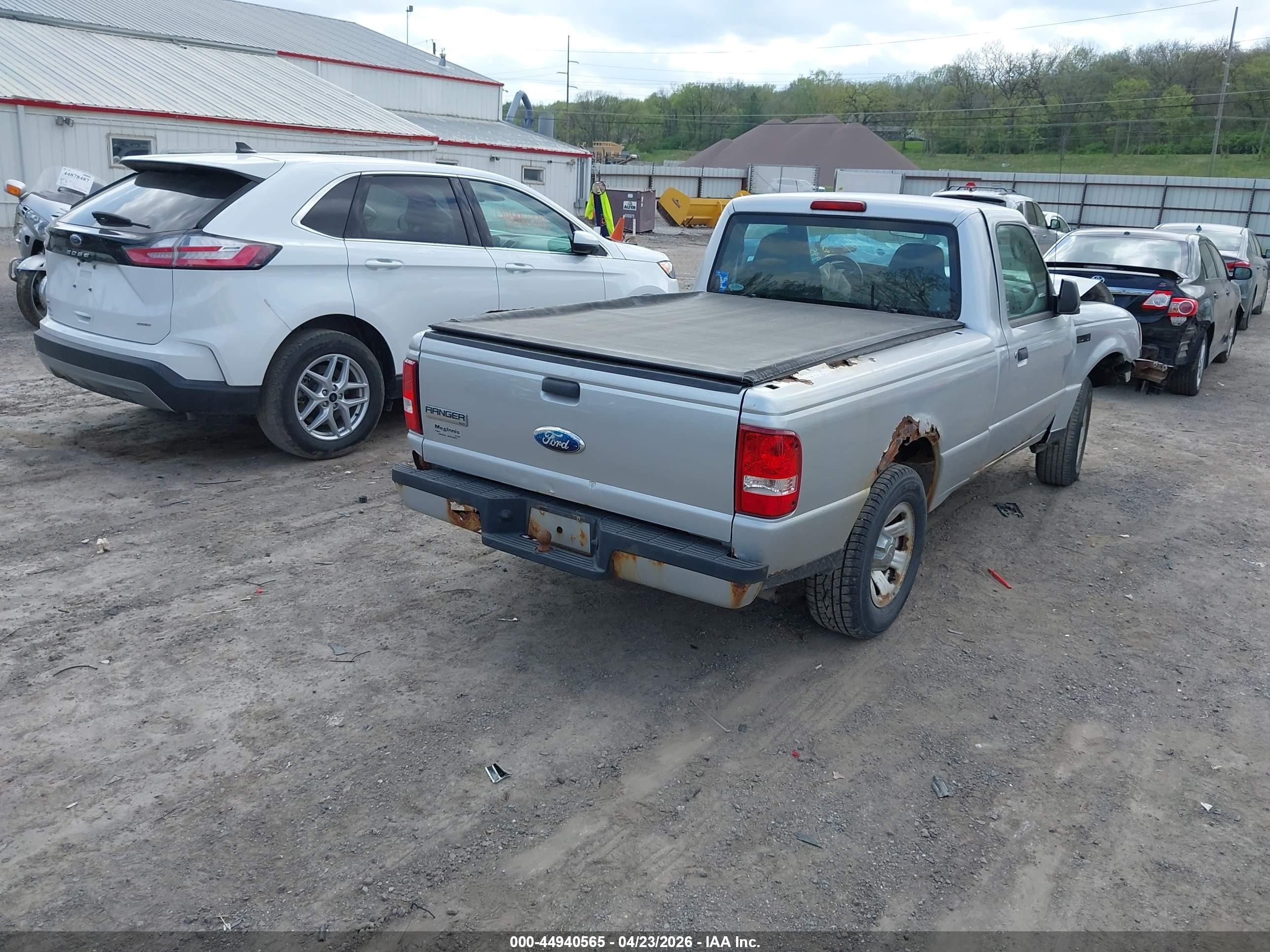 2008 Ford Ranger Xl/xlt Silver vin: 1FTYR10D08PA97995