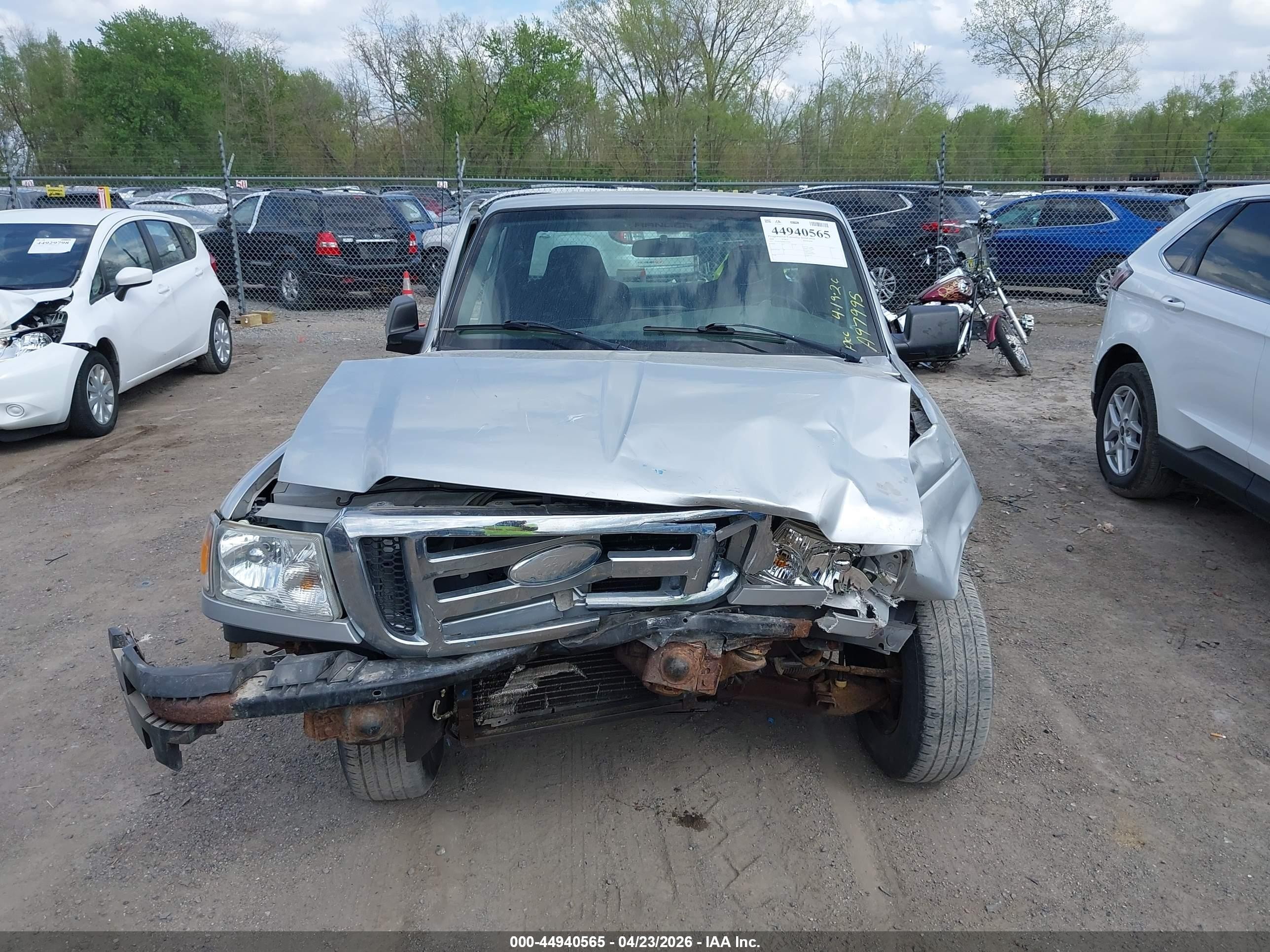 2008 Ford Ranger Xl/xlt Silver vin: 1FTYR10D08PA97995