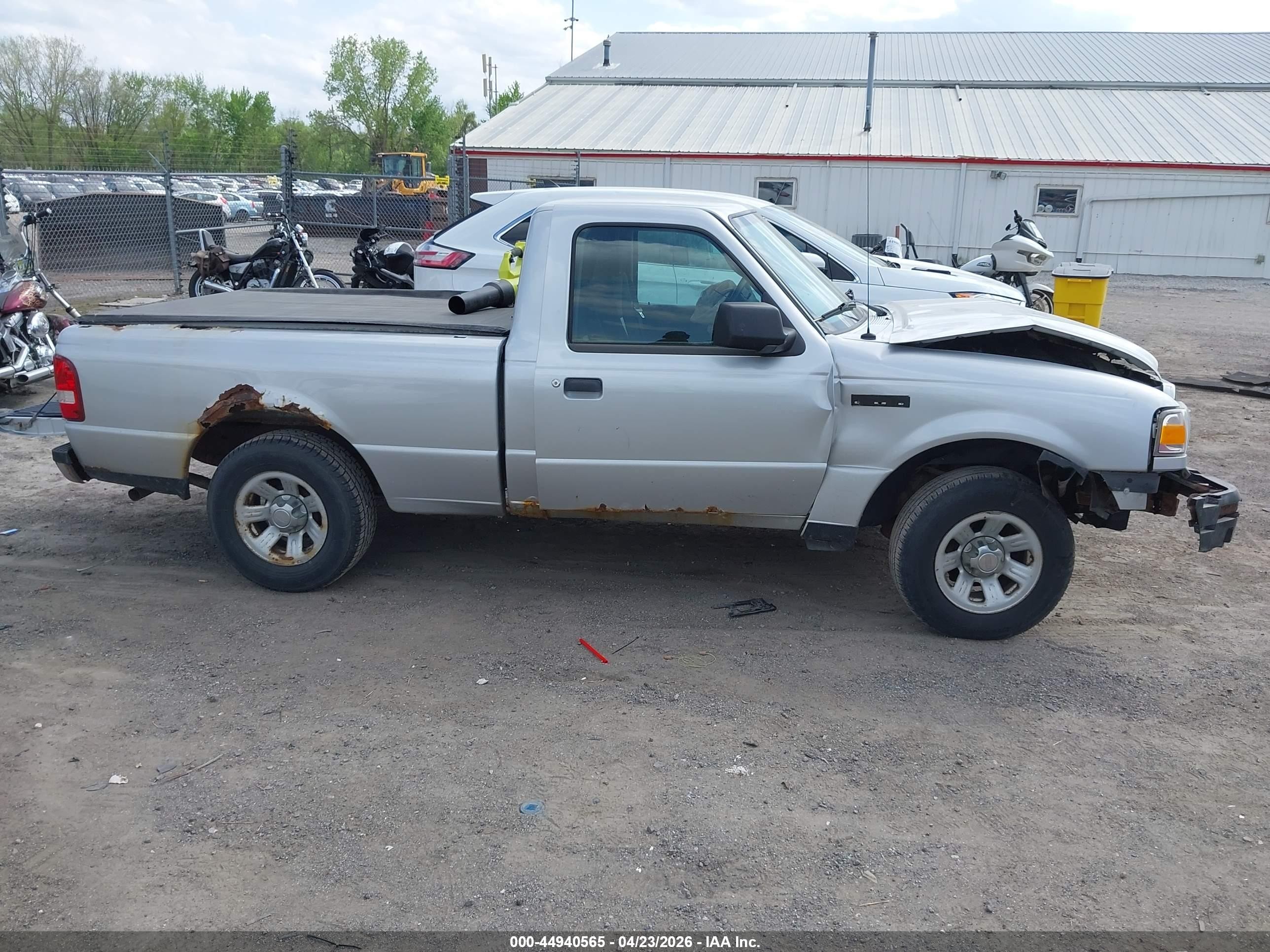 2008 Ford Ranger Xl/xlt Silver vin: 1FTYR10D08PA97995