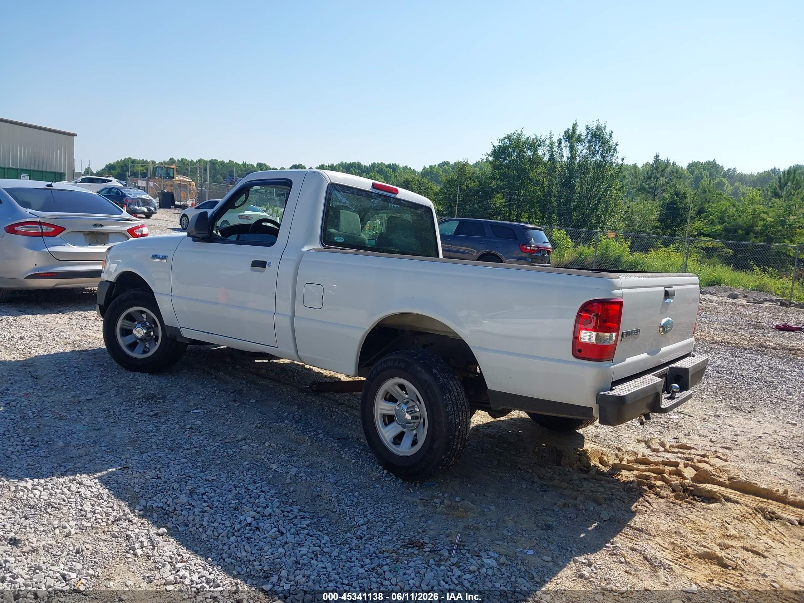 2008 Ford Ranger Xl/xlt White vin: 1FTYR10D08PB02905