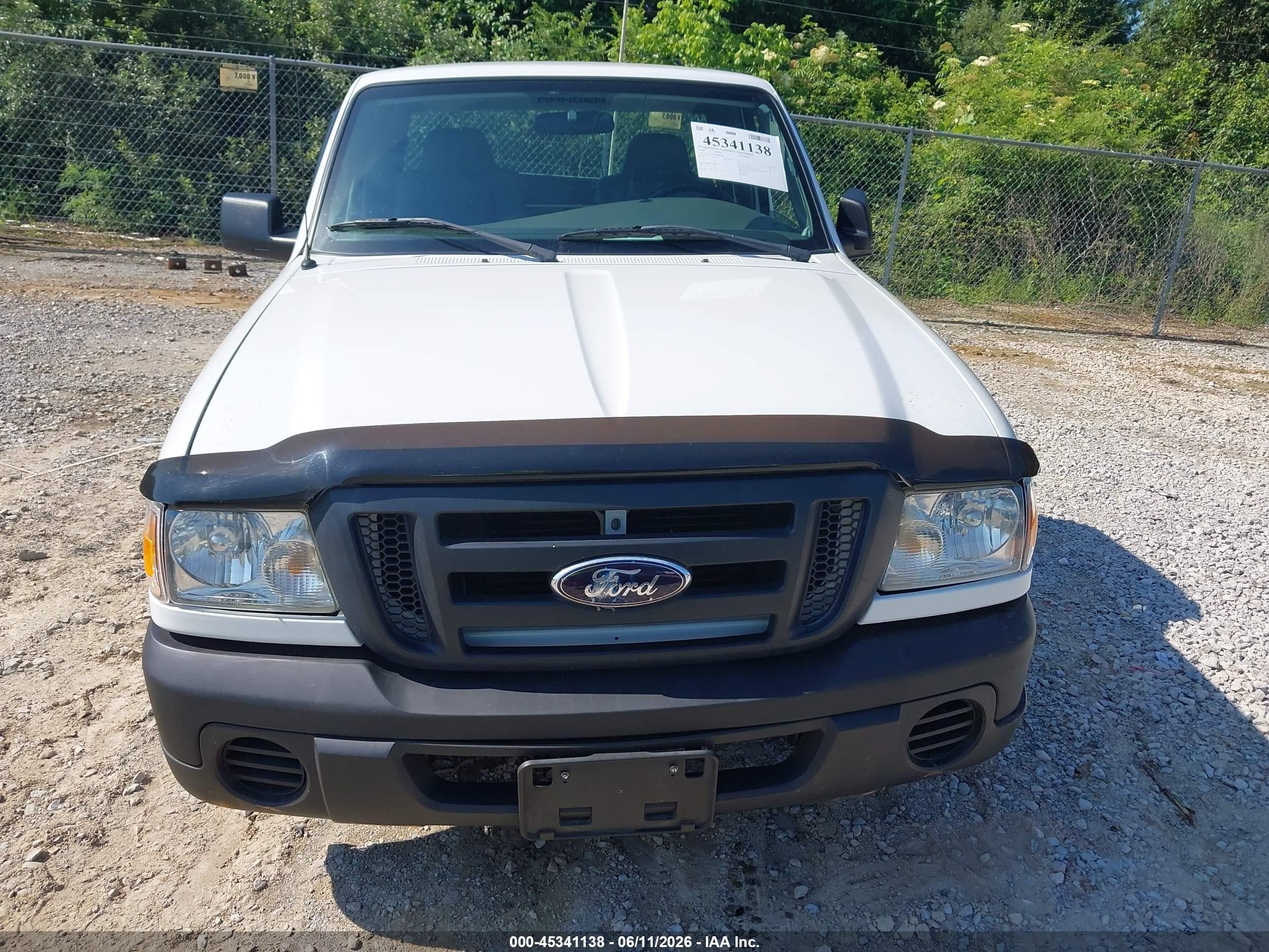 2008 Ford Ranger Xl/xlt White vin: 1FTYR10D08PB02905