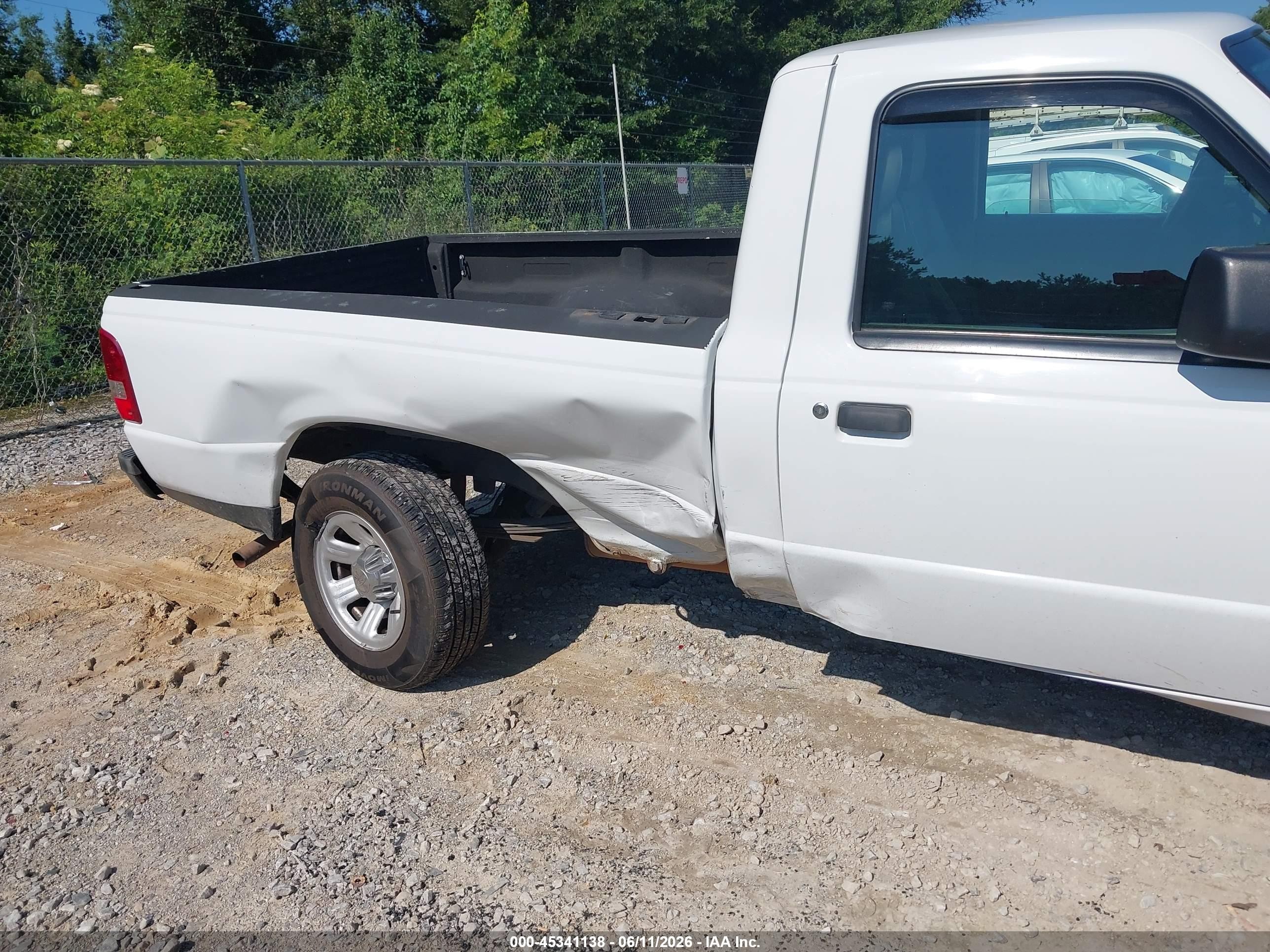 2008 Ford Ranger Xl/xlt White vin: 1FTYR10D08PB02905