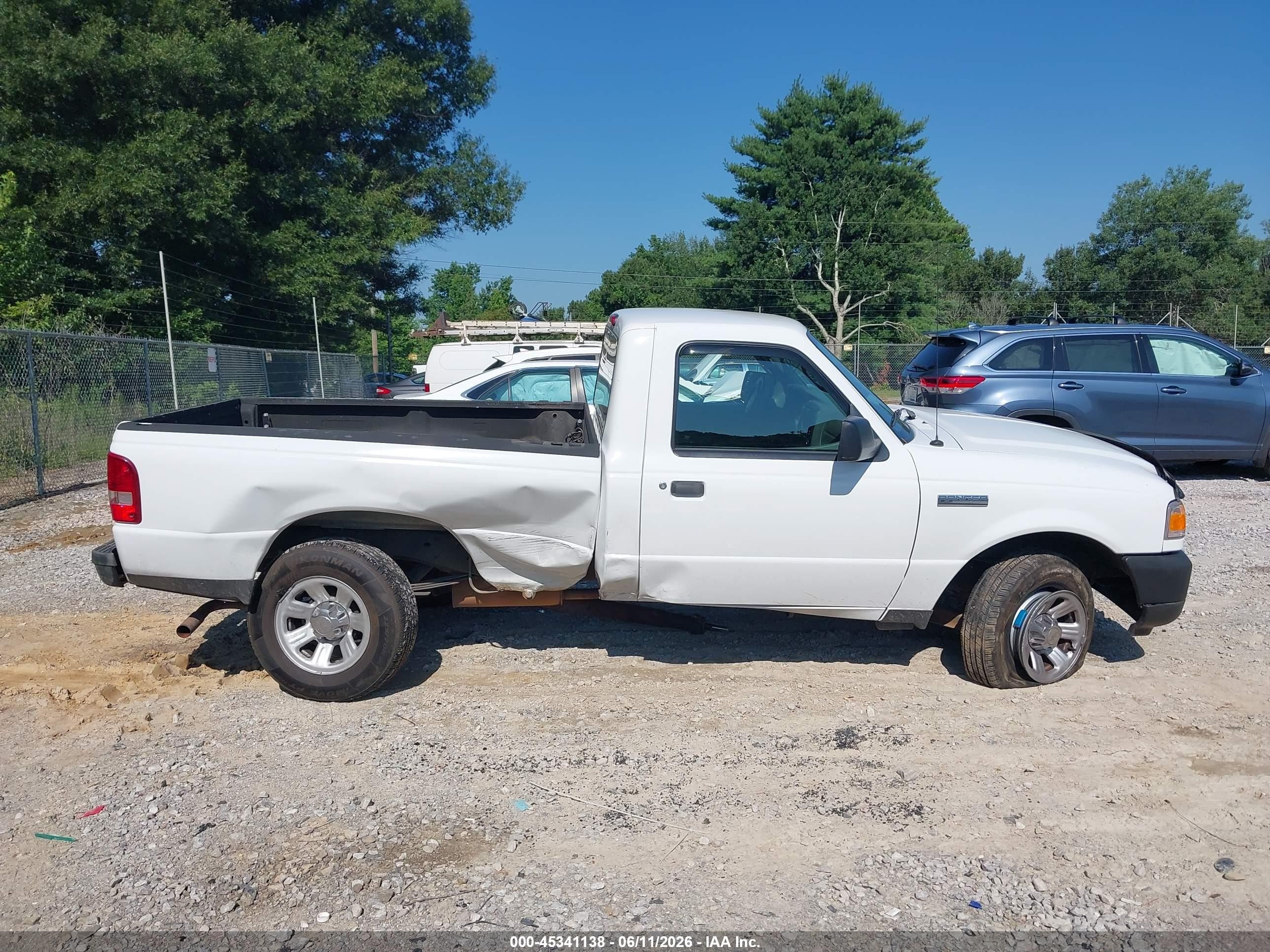 2008 Ford Ranger Xl/xlt White vin: 1FTYR10D08PB02905