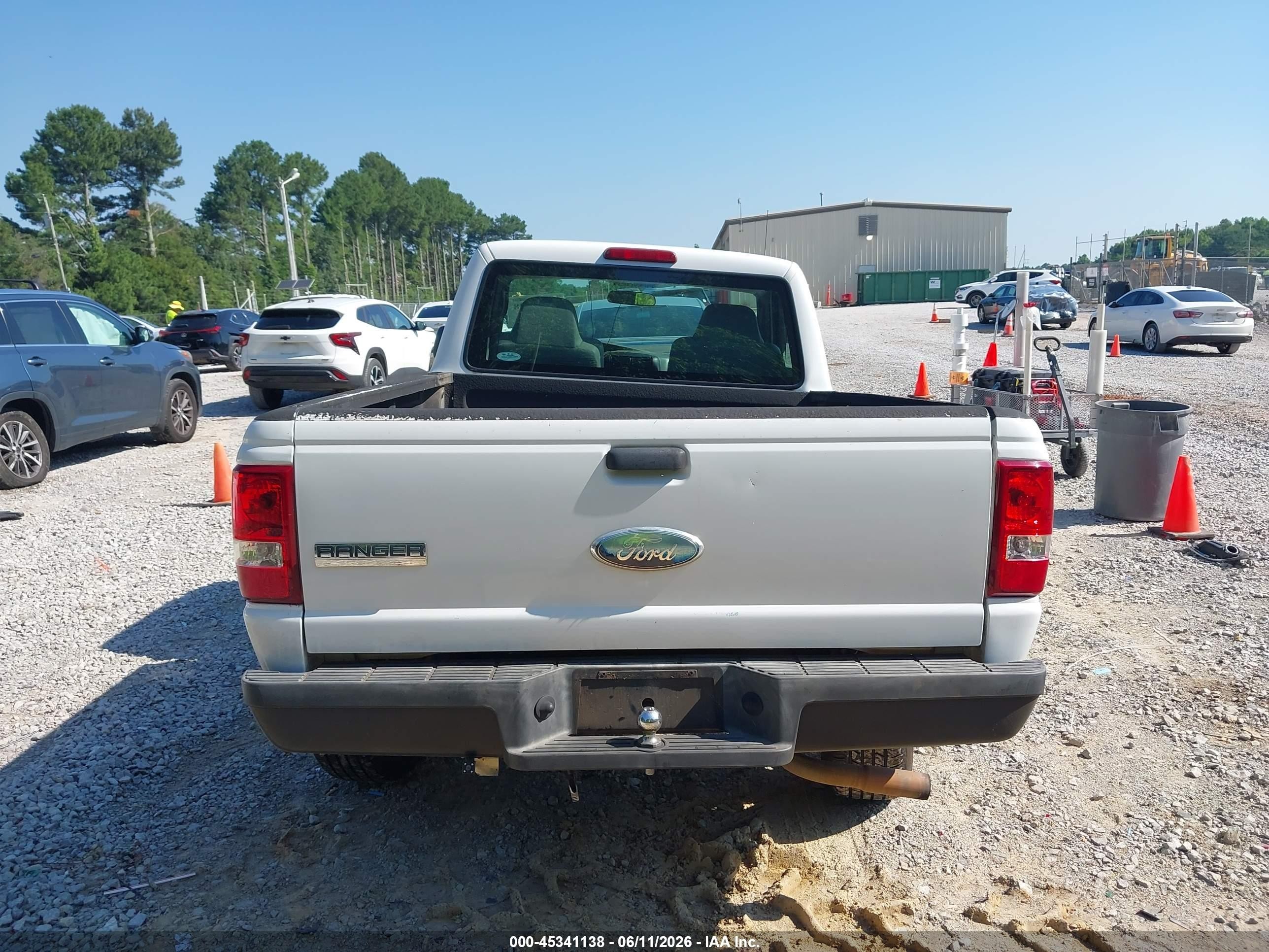 2008 Ford Ranger Xl/xlt White vin: 1FTYR10D08PB02905