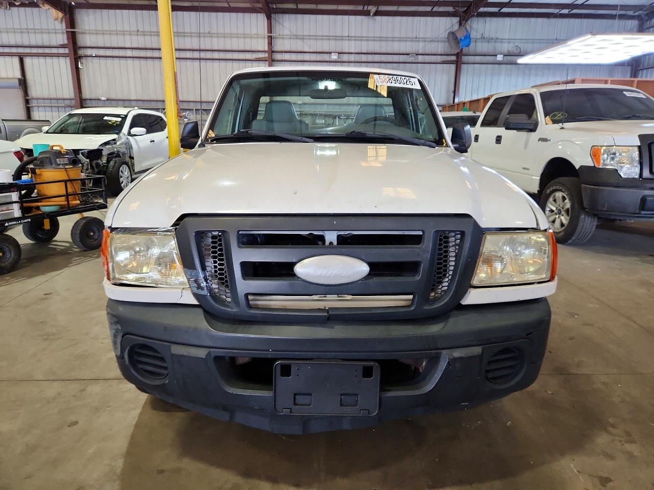 2008 Ford Ranger White vin: 1FTYR10D08PB11197