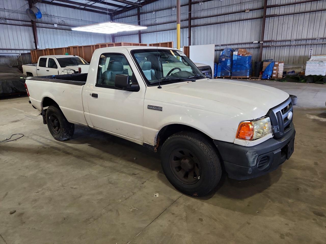 2008 Ford Ranger White vin: 1FTYR10D08PB11197