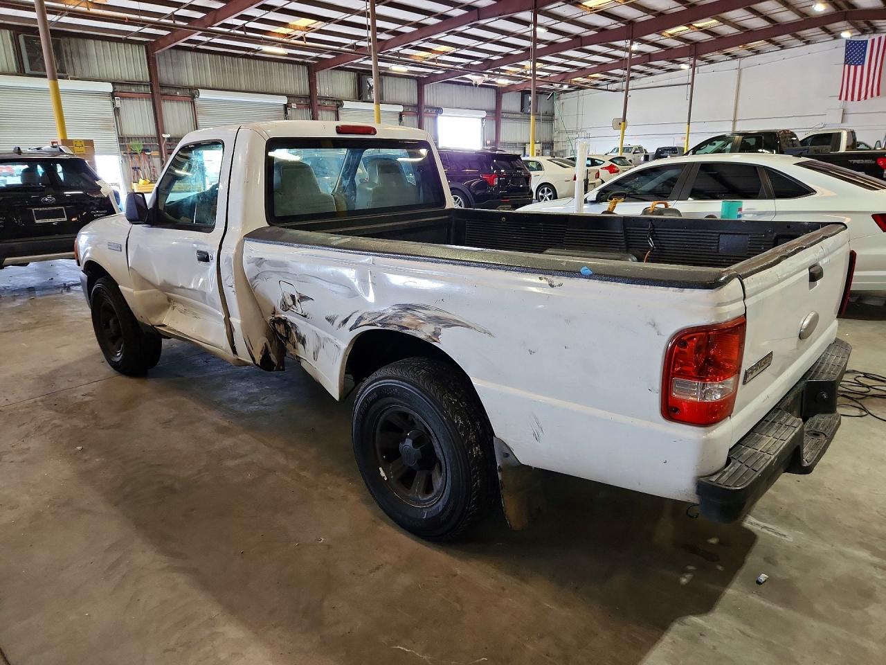 2008 Ford Ranger White vin: 1FTYR10D08PB11197