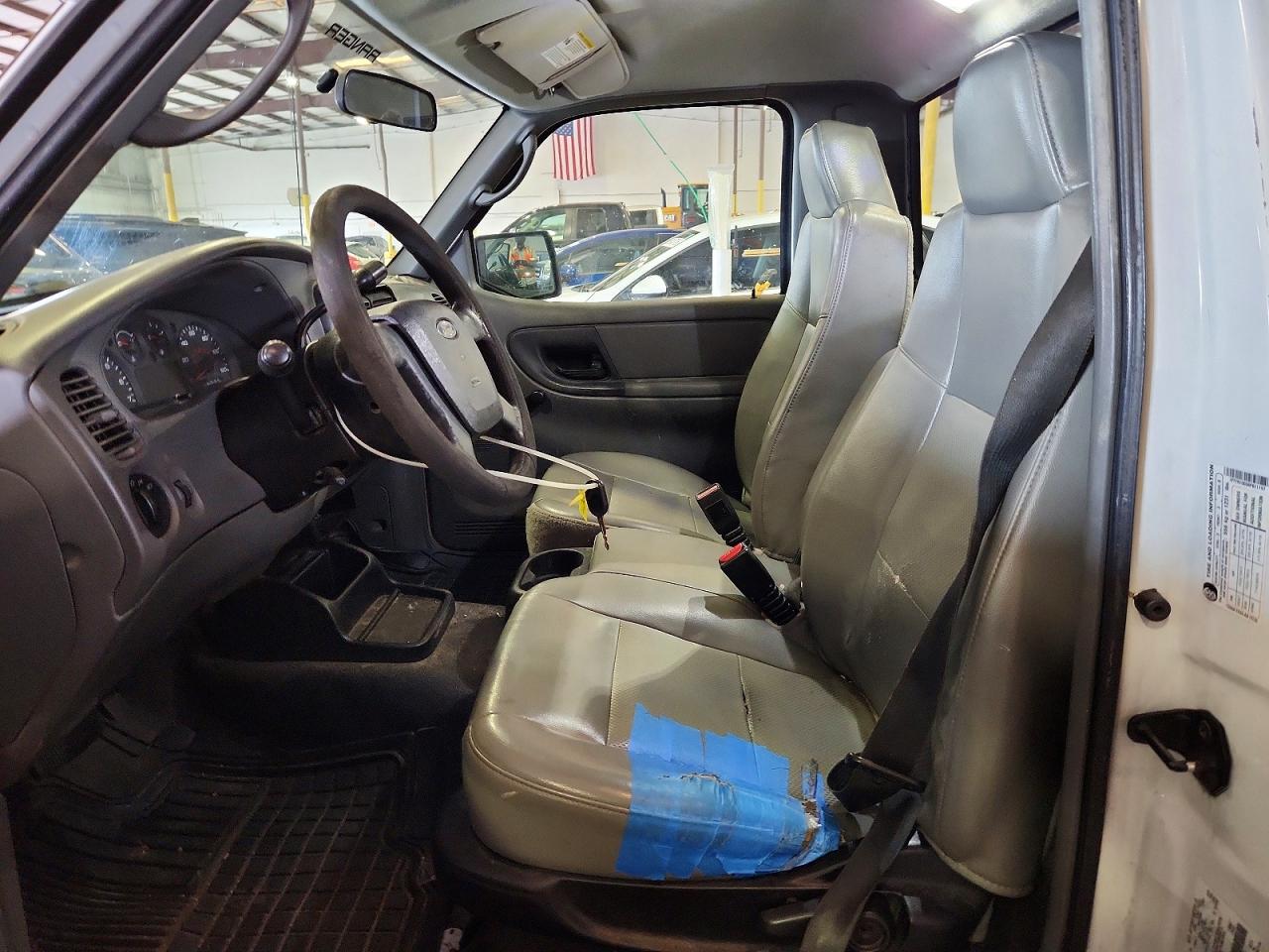 2008 Ford Ranger White vin: 1FTYR10D08PB11197
