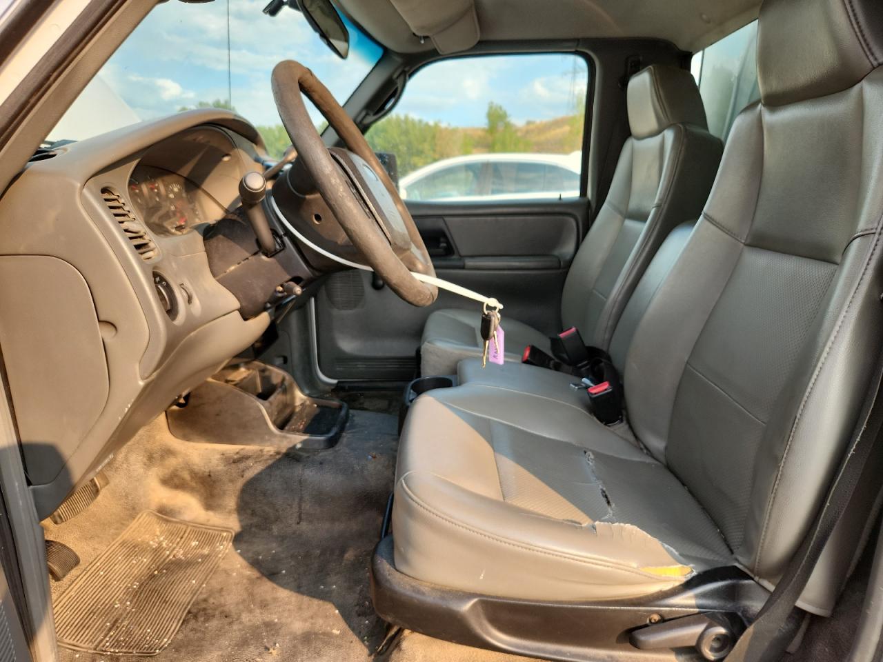 2009 Ford Ranger White vin: 1FTYR10D09PA11506