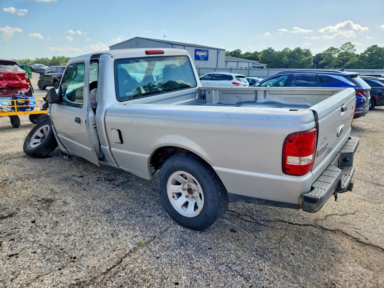 2009 Ford Ranger Silver vin: 1FTYR10D09PA18715