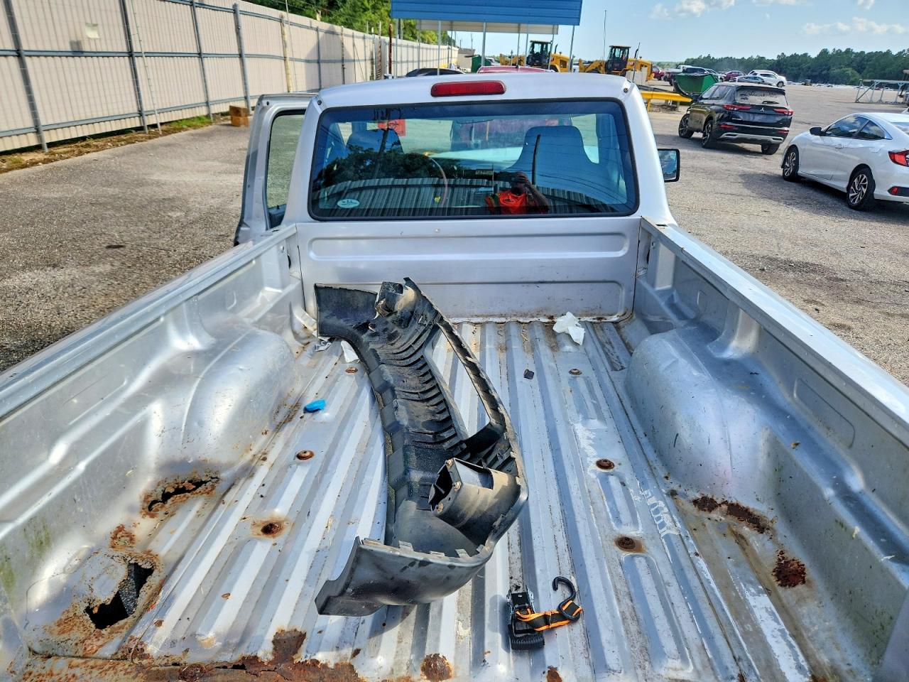 2009 Ford Ranger Silver vin: 1FTYR10D09PA18715