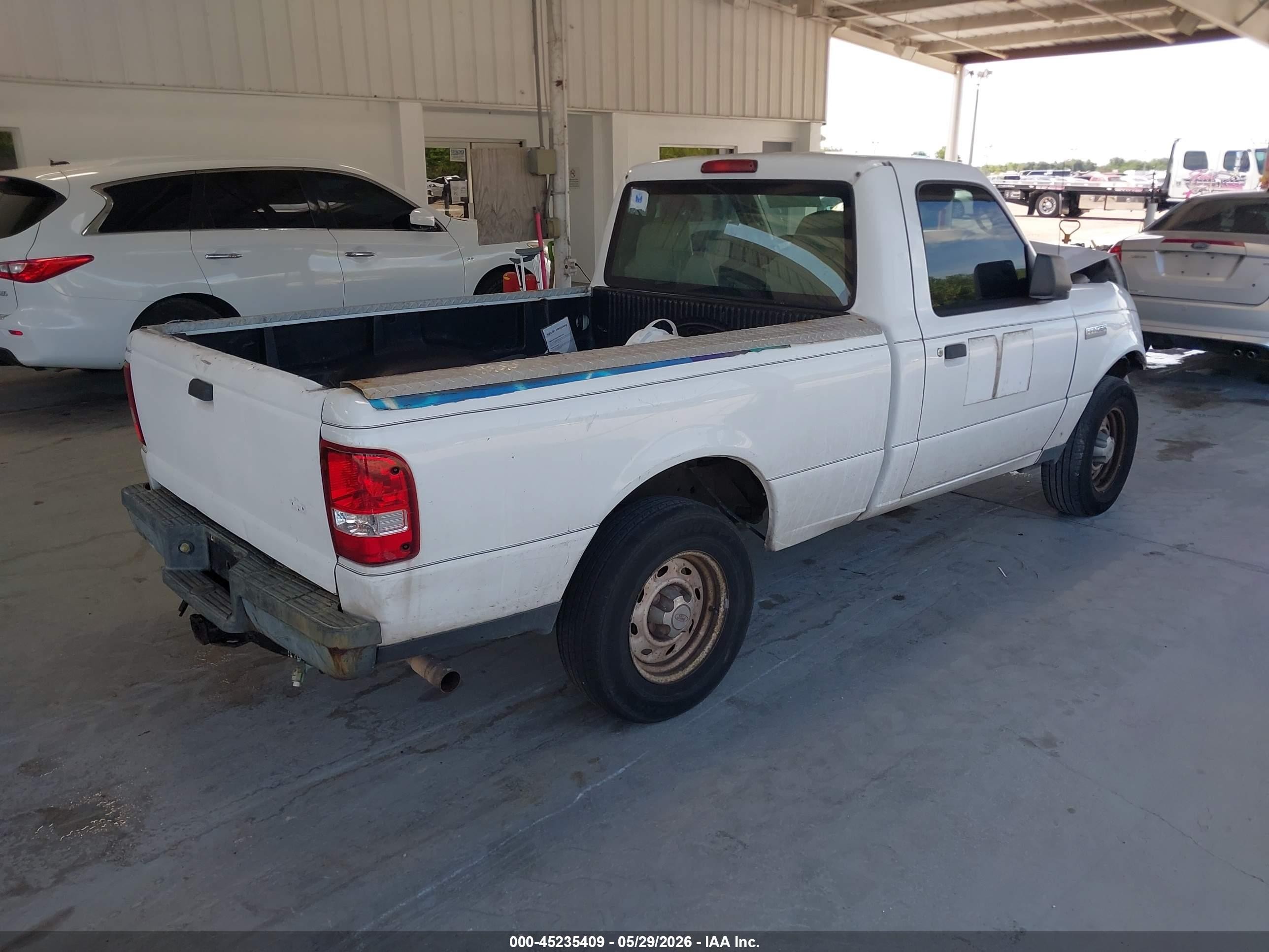 2009 Ford Ranger Sport/xl/xlt Белый vin: 1FTYR10D09PA23848