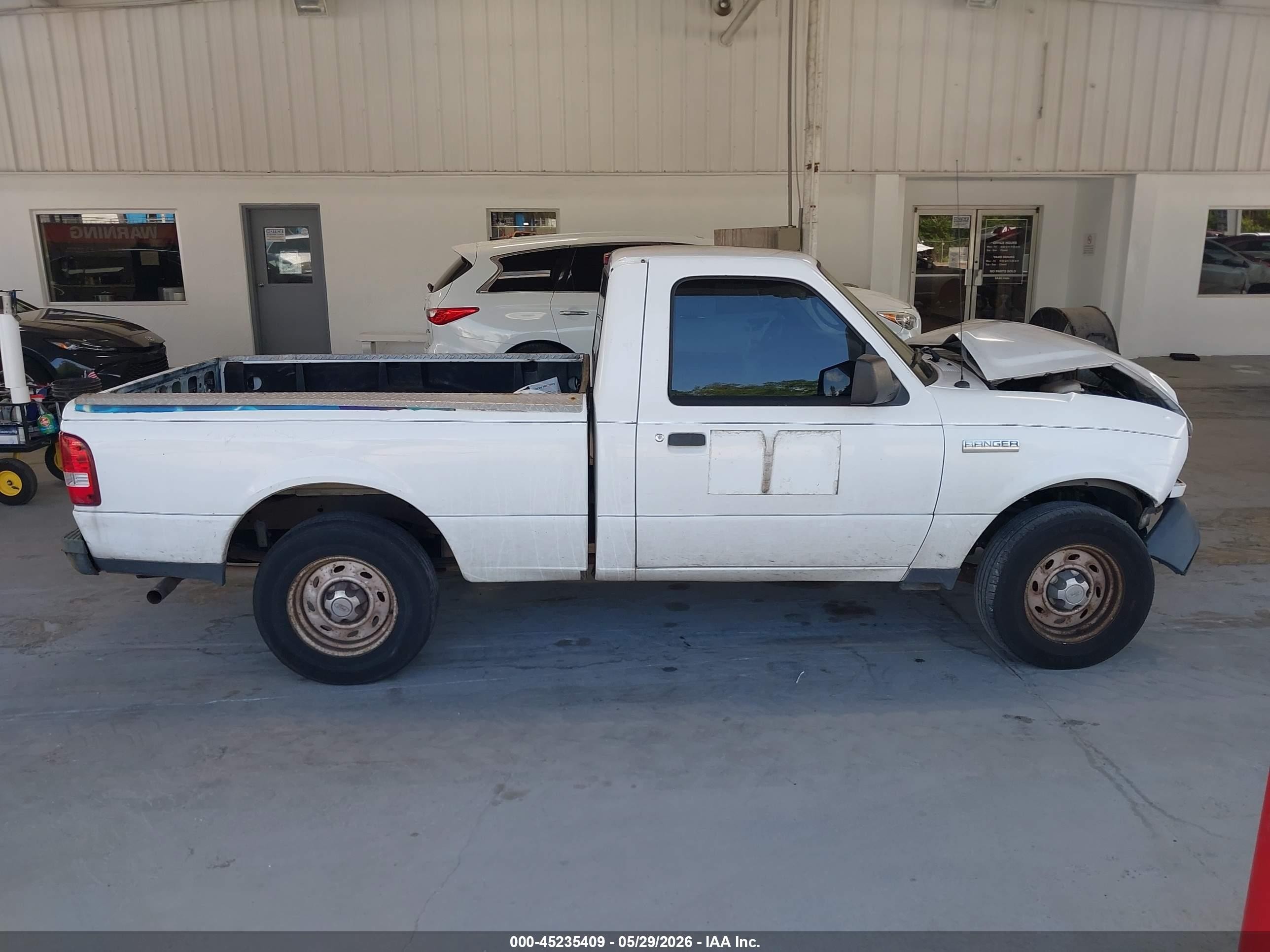 2009 Ford Ranger Sport/xl/xlt Белый vin: 1FTYR10D09PA23848