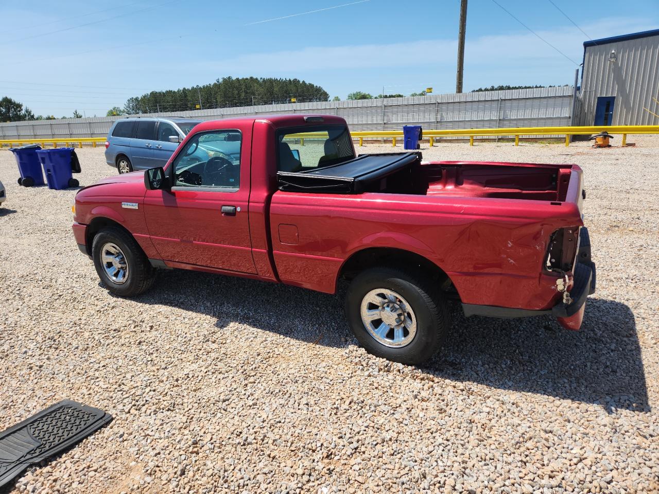 2009 Ford Ranger Red vin: 1FTYR10D09PA46479