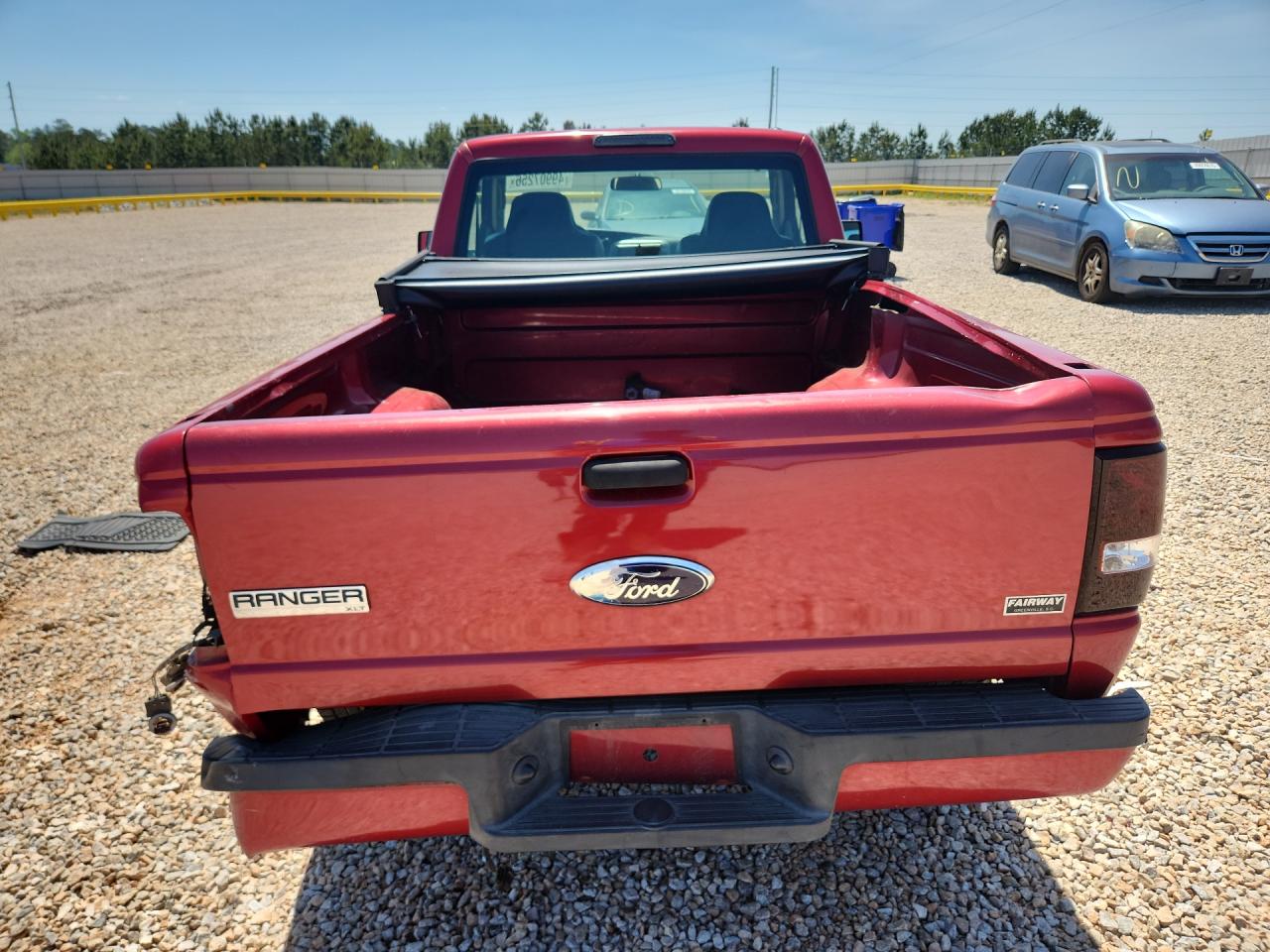 2009 Ford Ranger Red vin: 1FTYR10D09PA46479