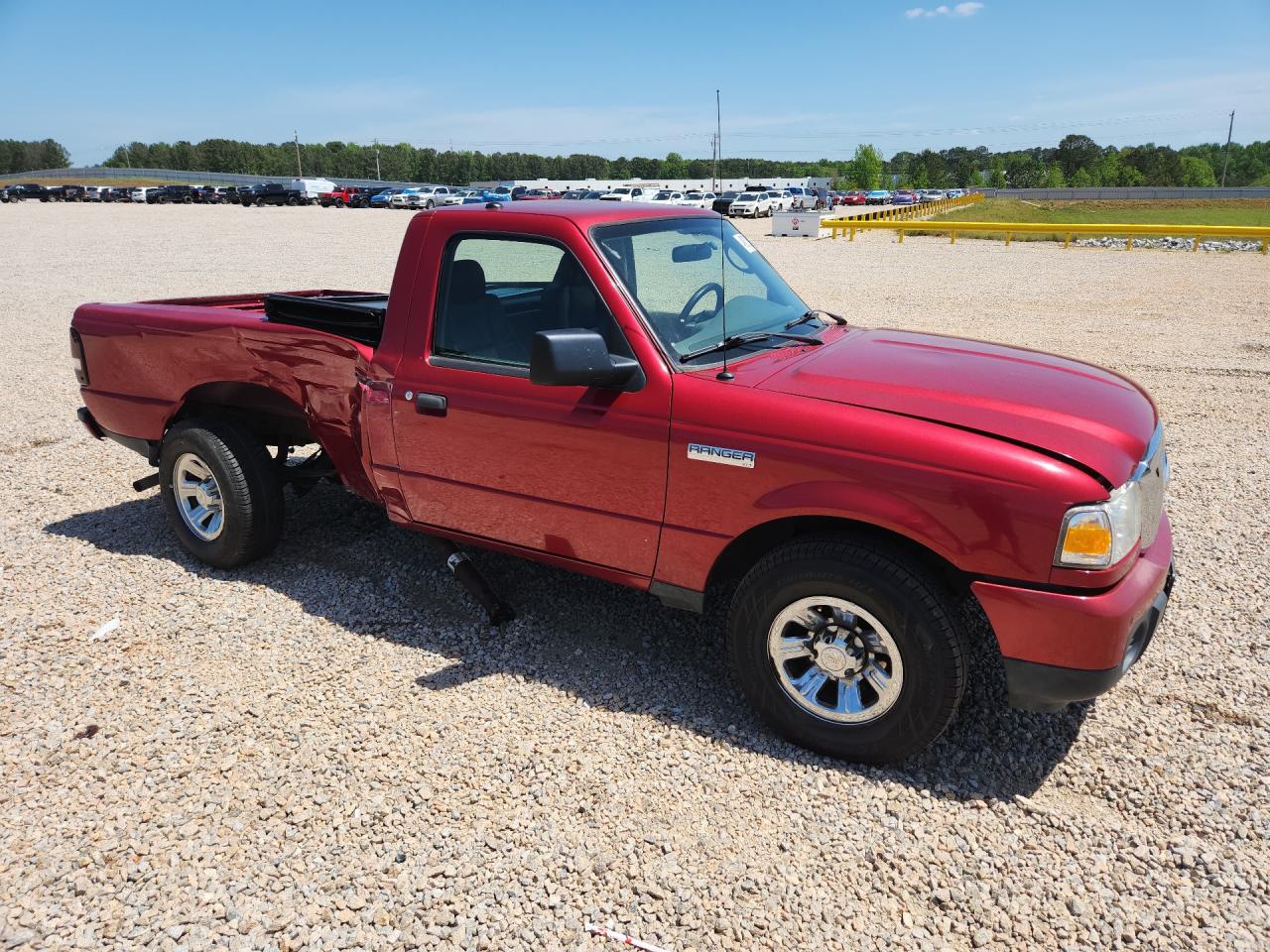 2009 Ford Ranger Red vin: 1FTYR10D09PA46479