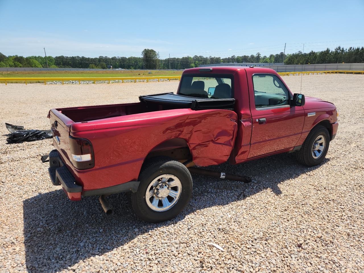2009 Ford Ranger Red vin: 1FTYR10D09PA46479