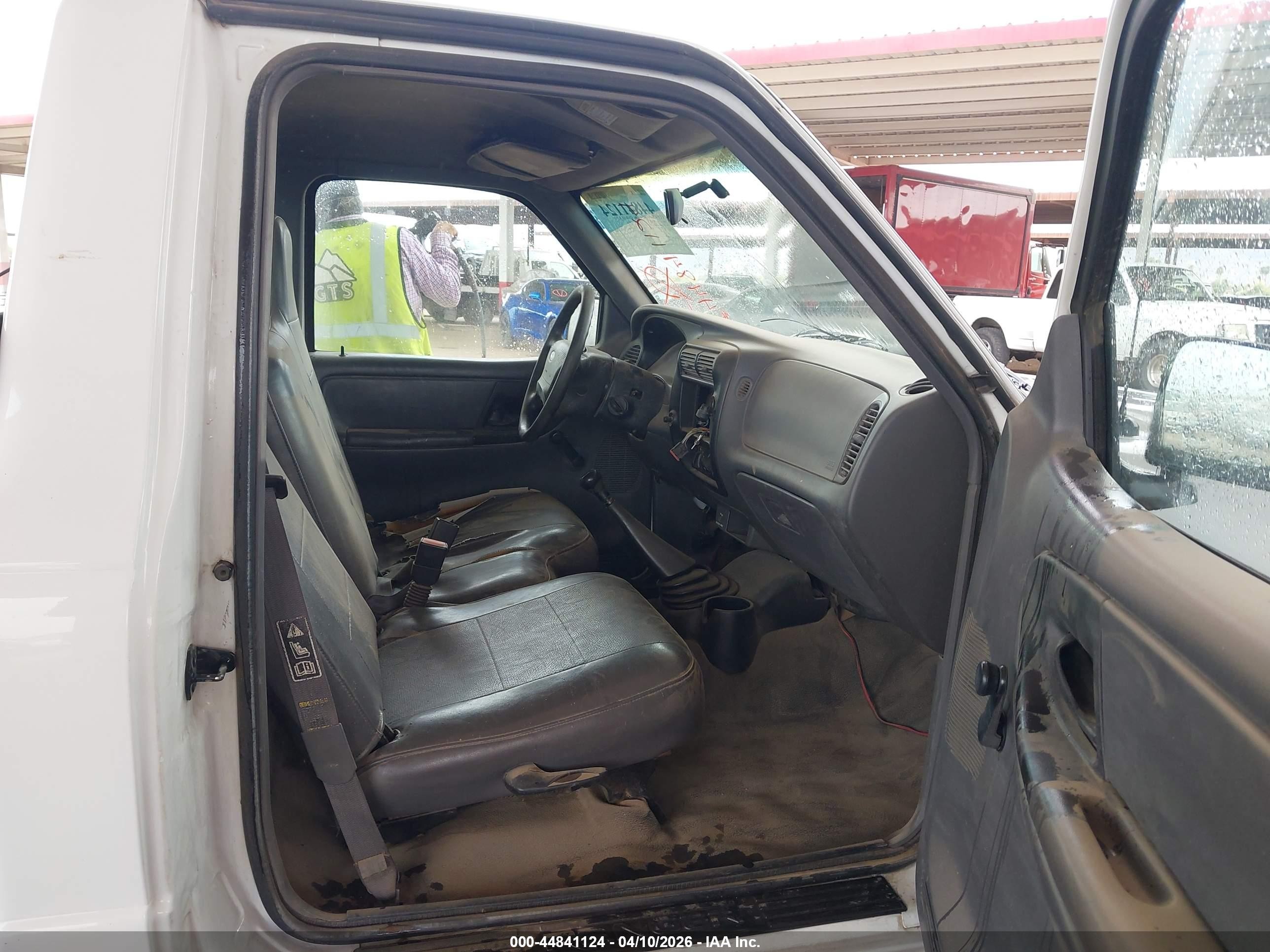 2001 Ford Ranger Xl/xlt White vin: 1FTYR10D11PB08959