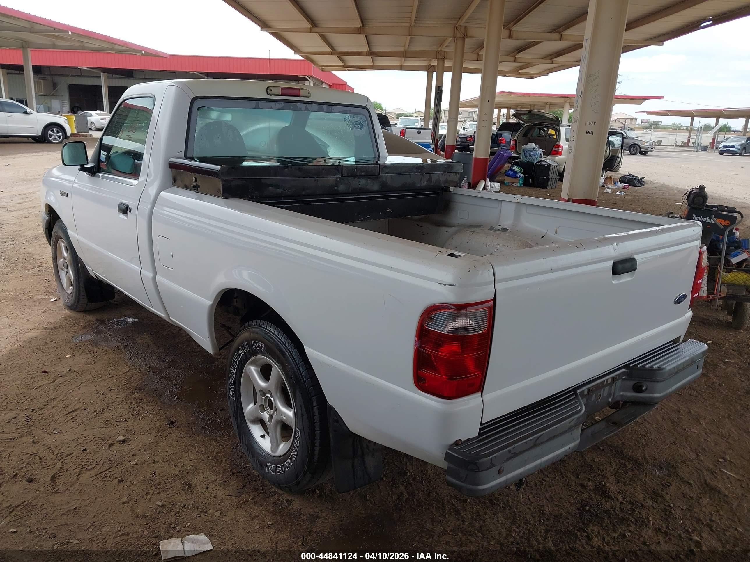 2001 Ford Ranger Xl/xlt White vin: 1FTYR10D11PB08959