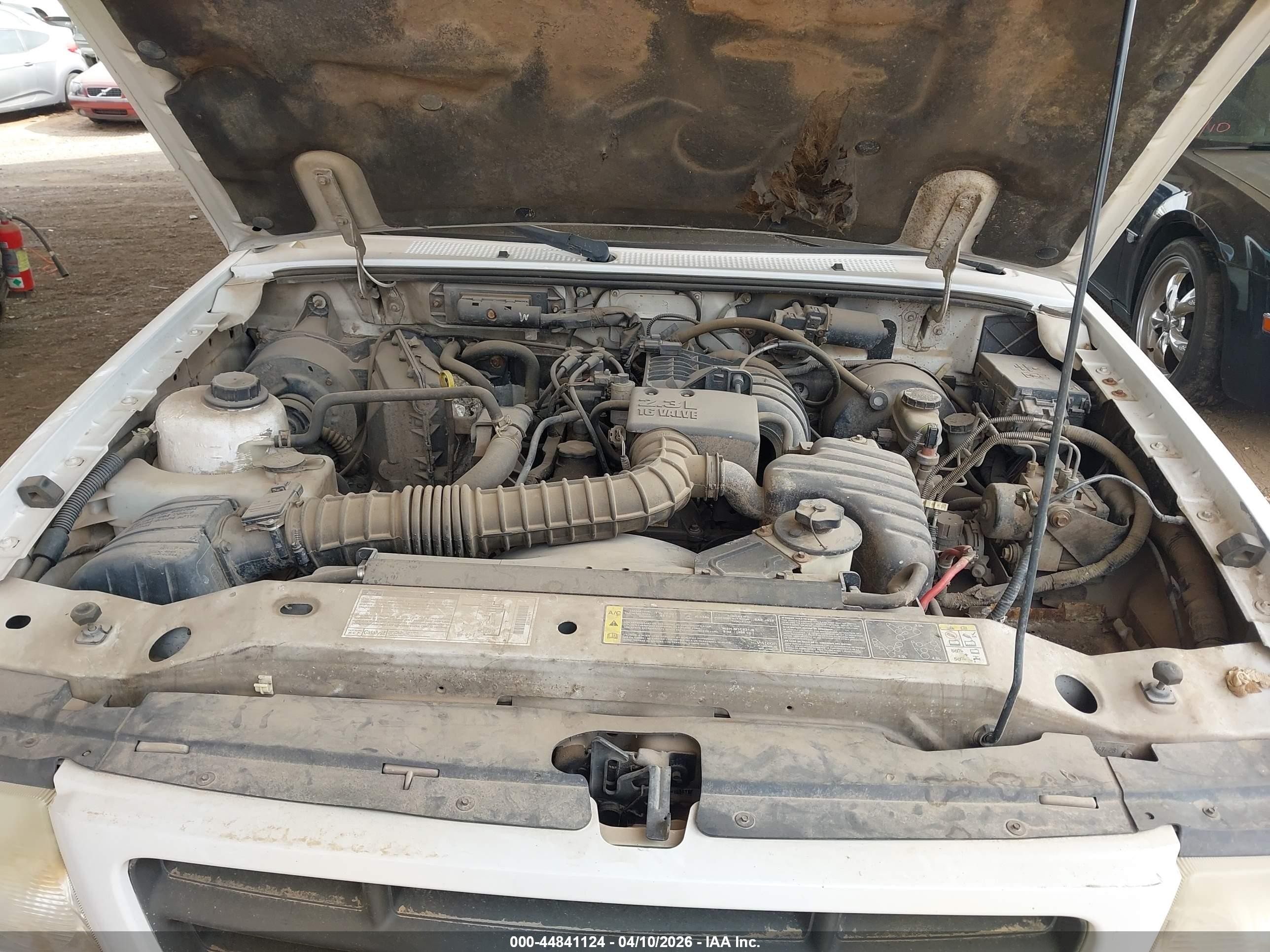 2001 Ford Ranger Xl/xlt White vin: 1FTYR10D11PB08959