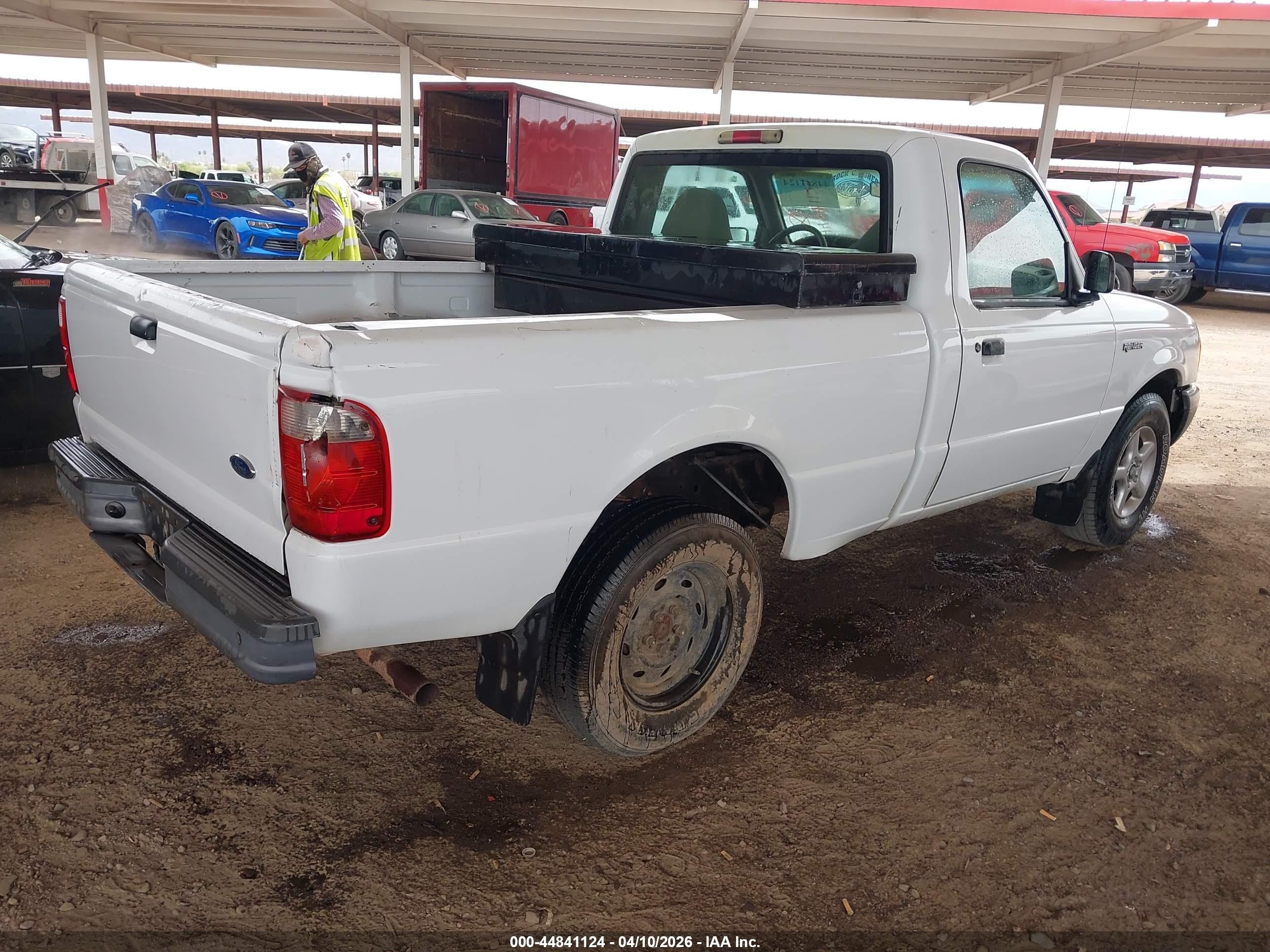 2001 Ford Ranger Xl/xlt White vin: 1FTYR10D11PB08959
