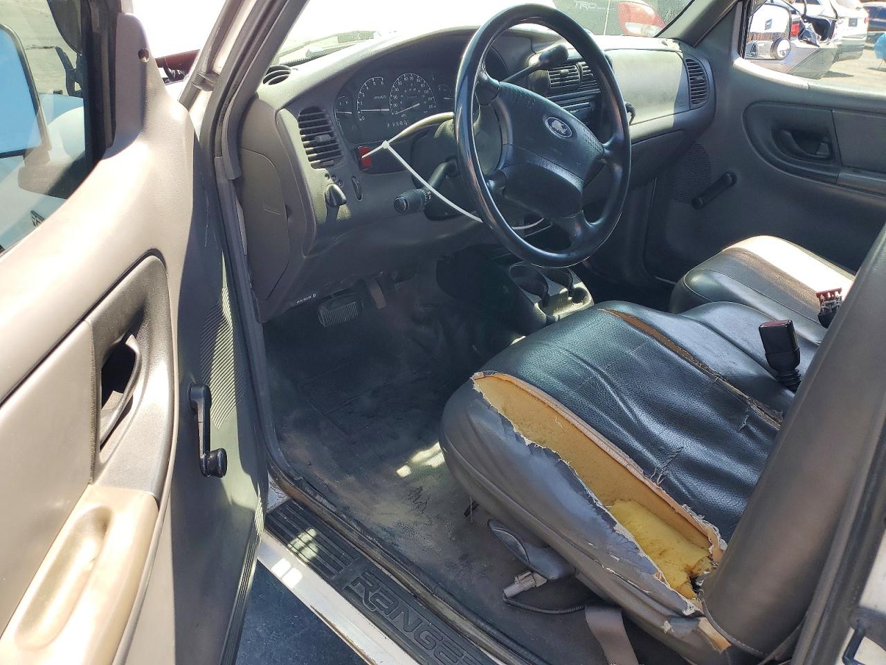 2001 Ford Ranger White vin: 1FTYR10D11PB22389
