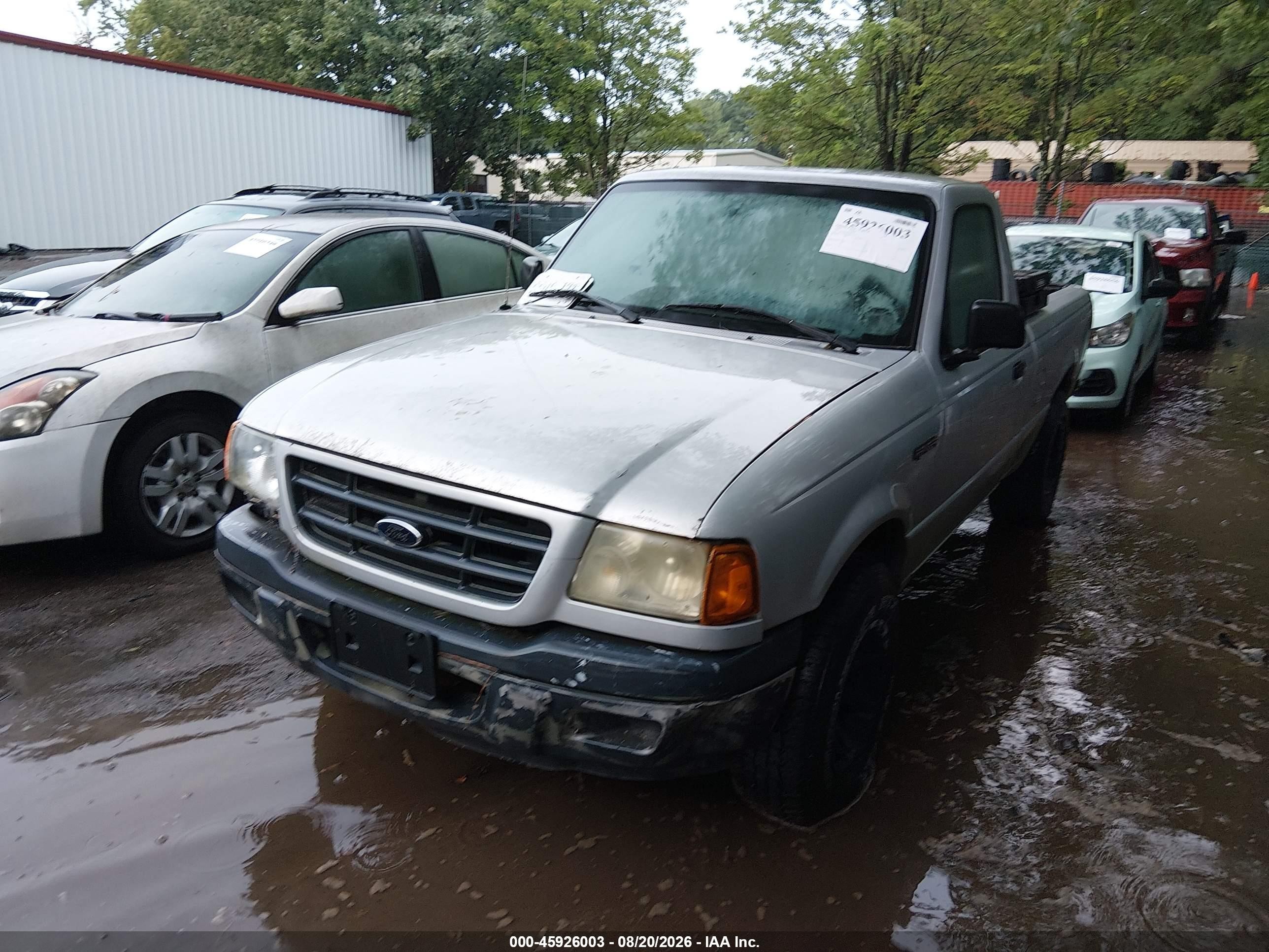 2002 Ford Ranger Xl/xlt Серый vin: 1FTYR10D12PB73134