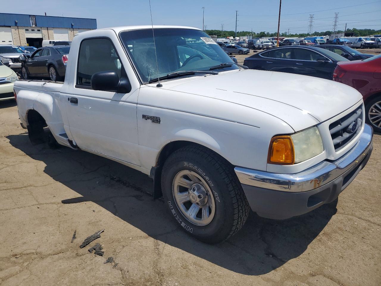 2002 Ford Ranger Белый vin: 1FTYR10D12TA21586
