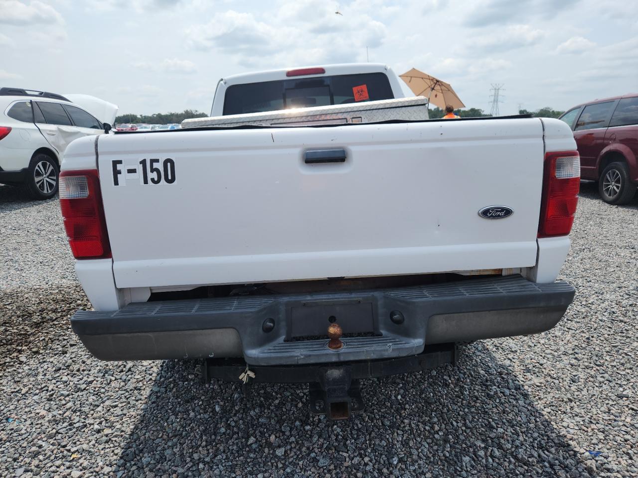2003 Ford Ranger White vin: 1FTYR10D13PA14146