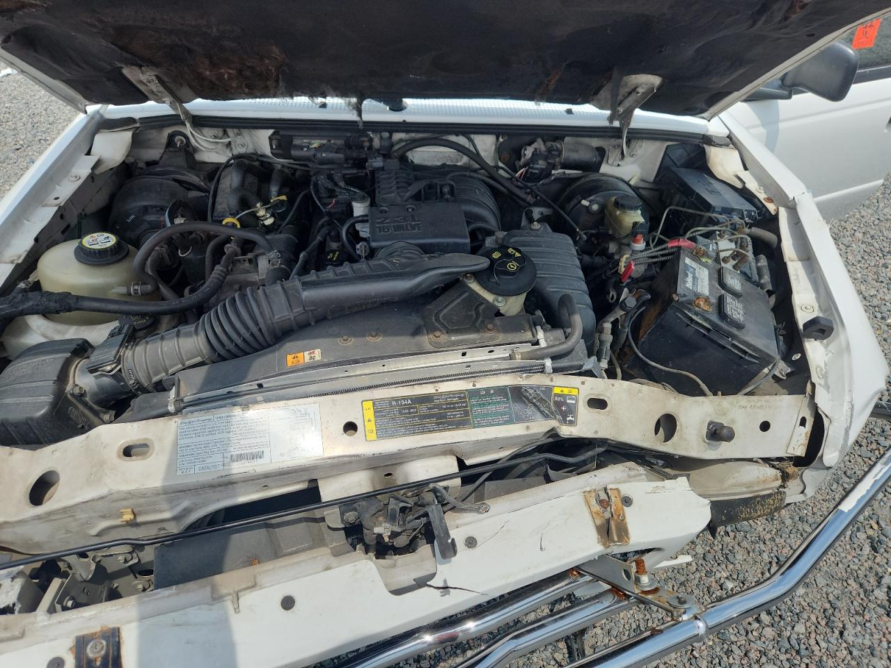 2003 Ford Ranger White vin: 1FTYR10D13PA14146