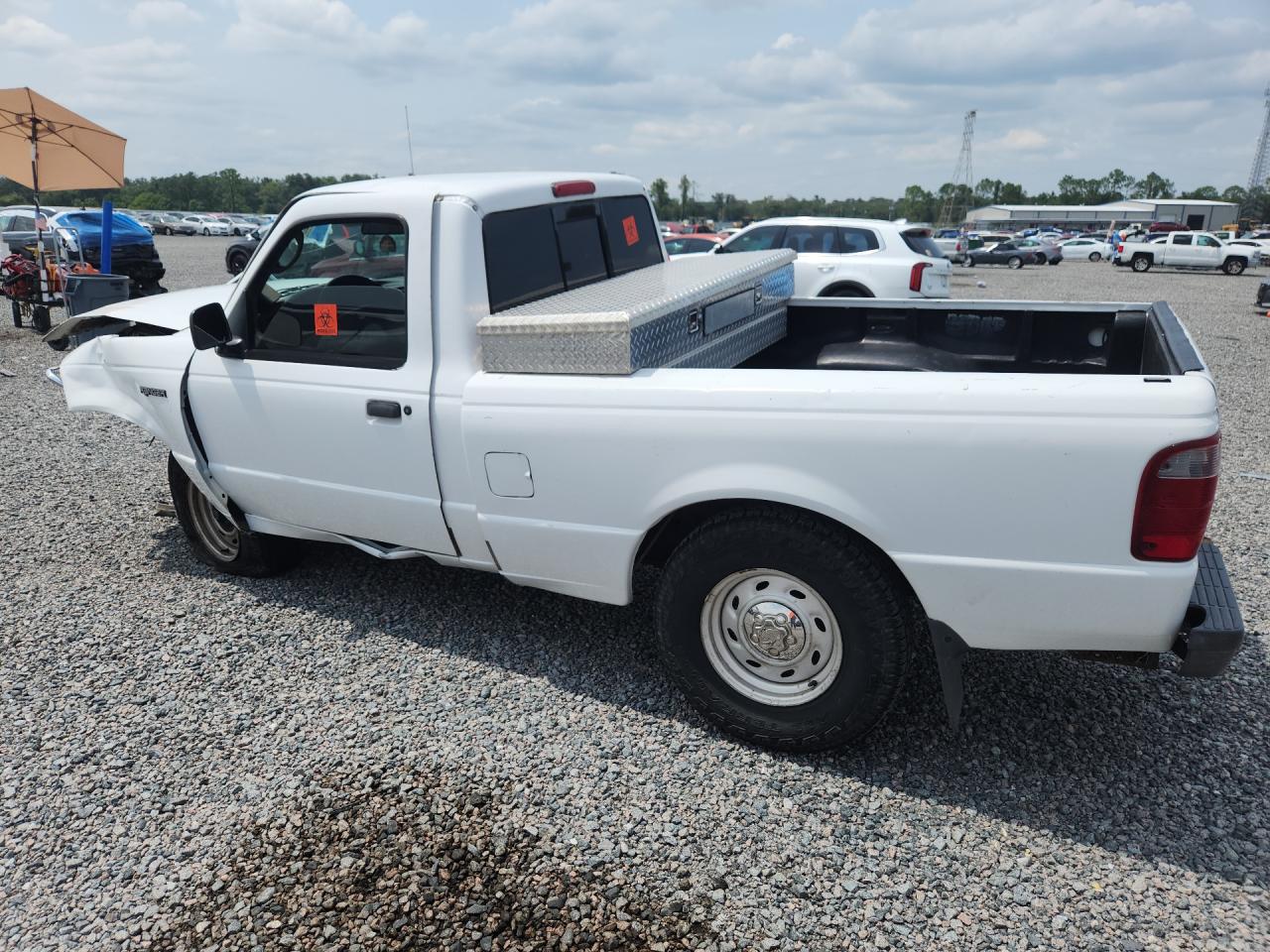2003 Ford Ranger White vin: 1FTYR10D13PA14146