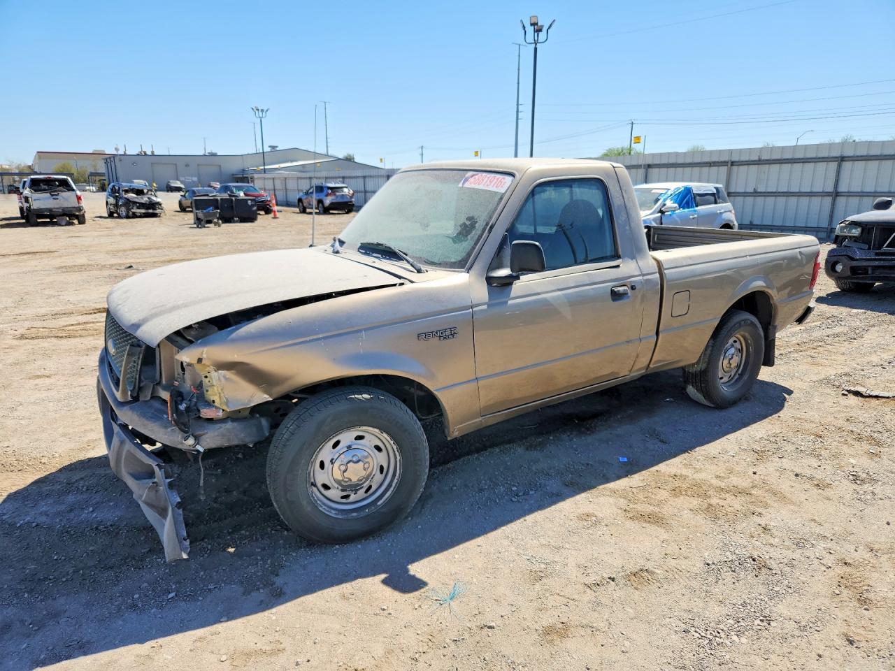 2003 Ford Ranger Tan vin: 1FTYR10D13PA97674