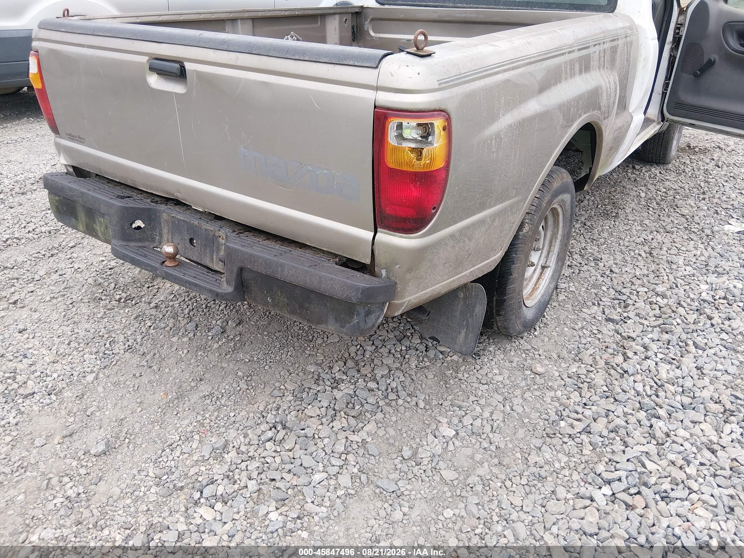 2003 Ford Ranger Xl/xlt White vin: 1FTYR10D13PB08401