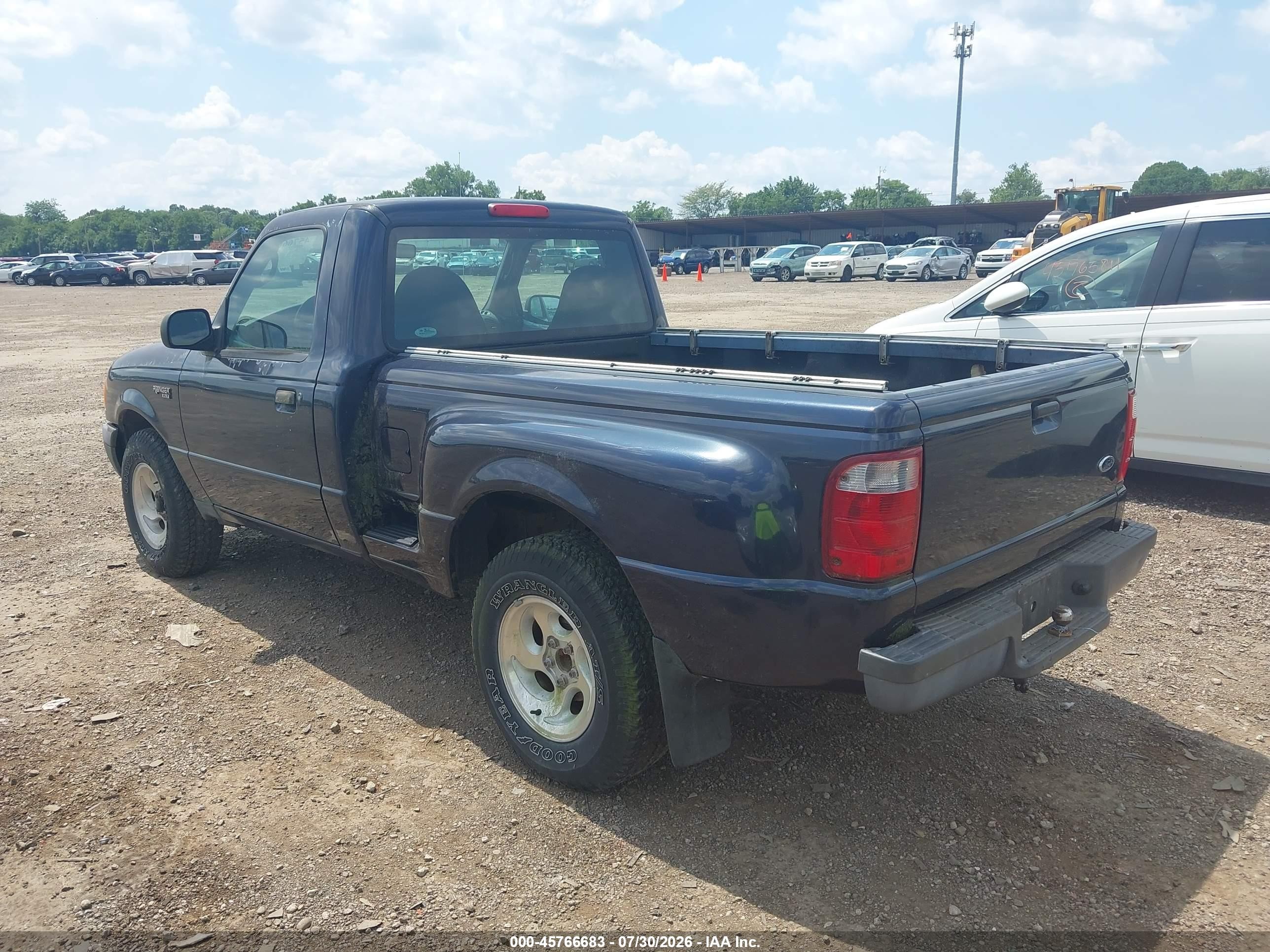 2003 Ford Ranger Xl/xlt Purple vin: 1FTYR10D13PB29121