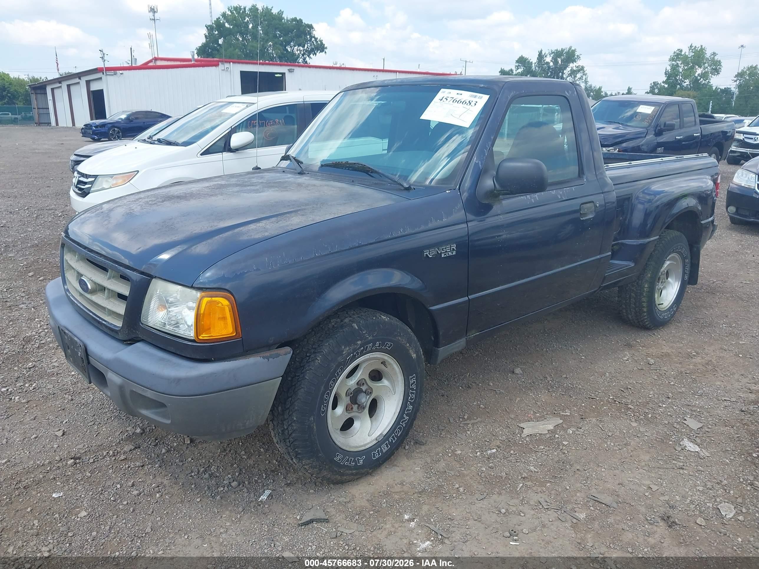 2003 Ford Ranger Xl/xlt Purple vin: 1FTYR10D13PB29121