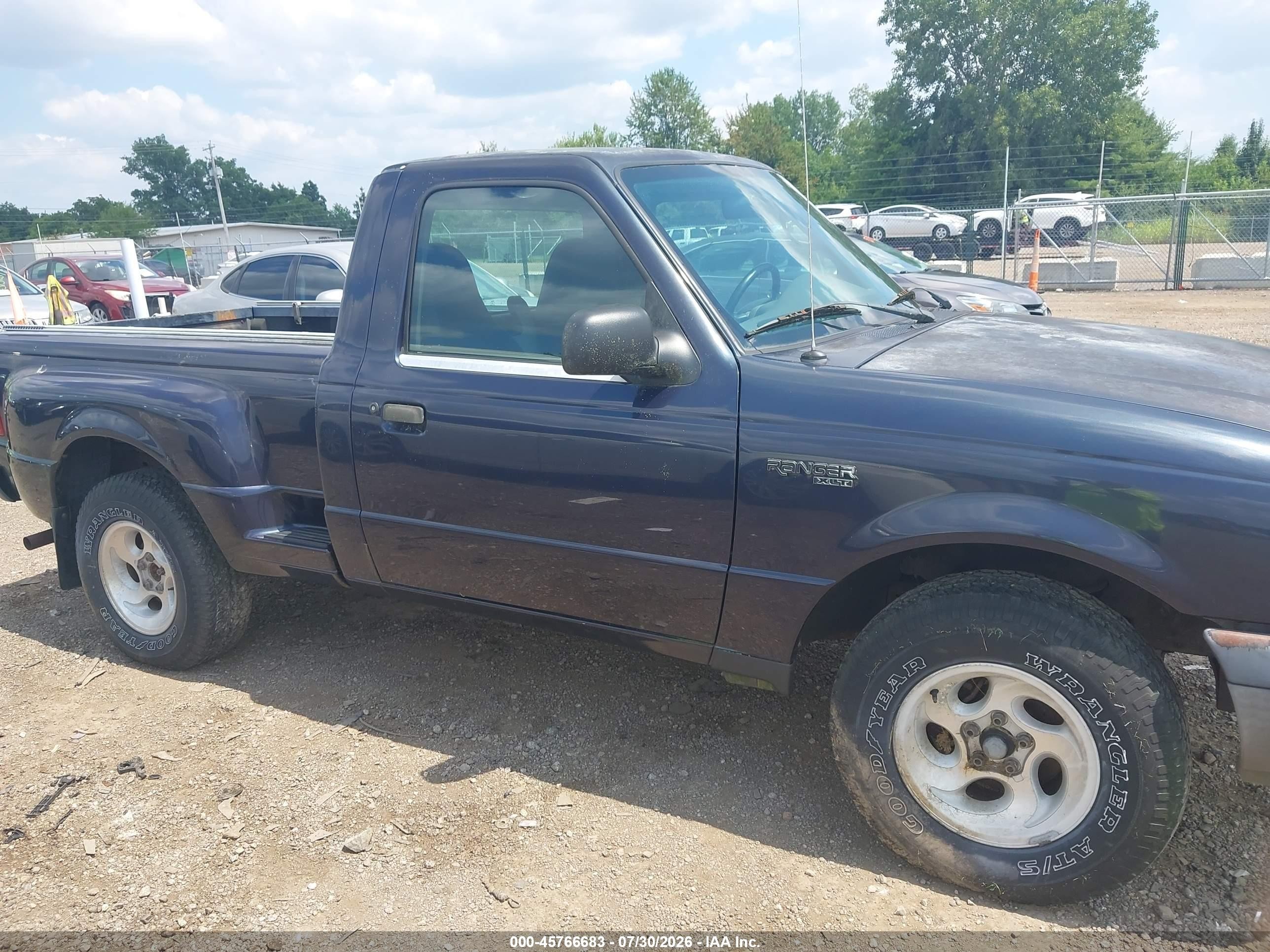 2003 Ford Ranger Xl/xlt Purple vin: 1FTYR10D13PB29121