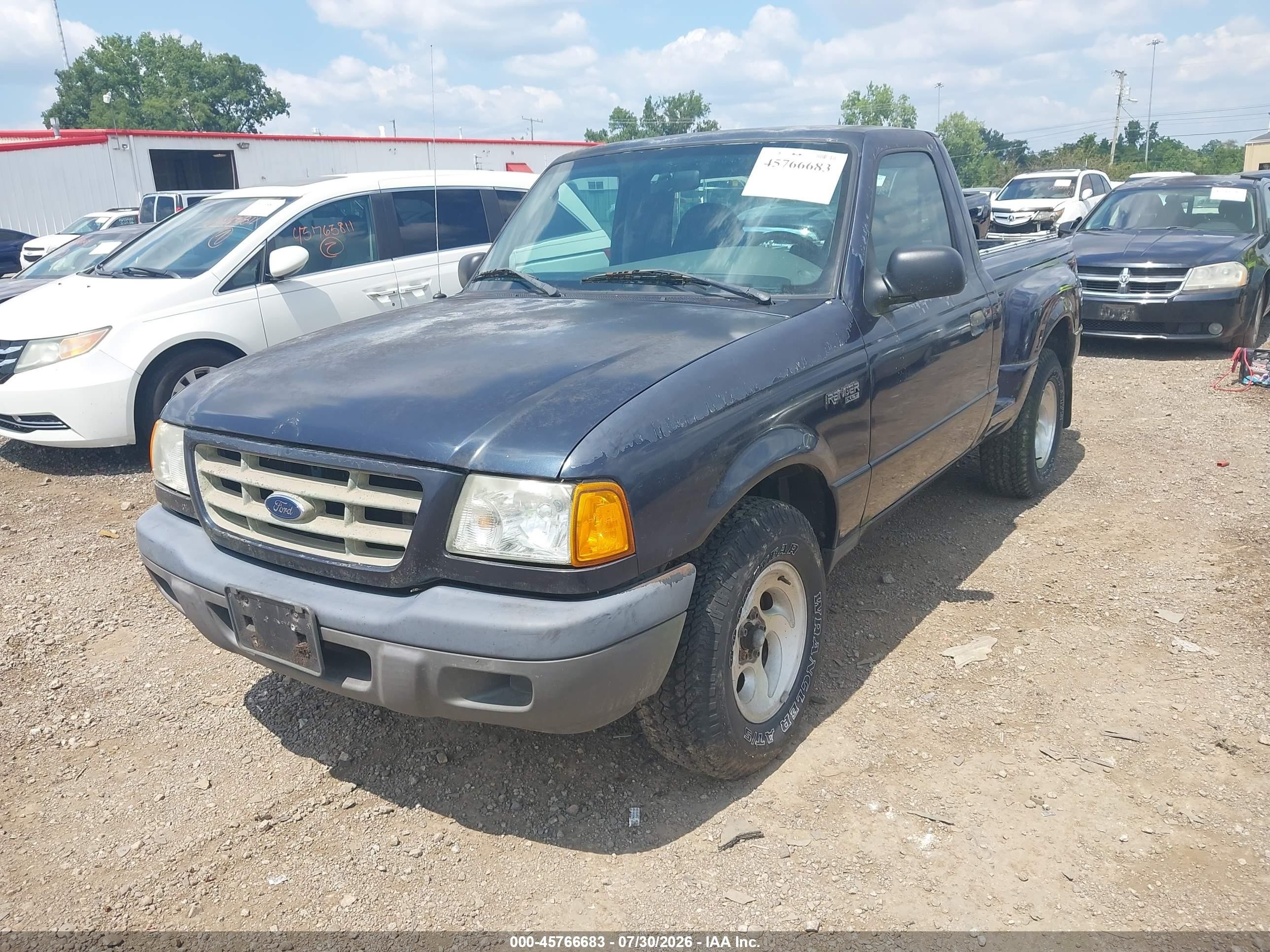 2003 Ford Ranger Xl/xlt Purple vin: 1FTYR10D13PB29121