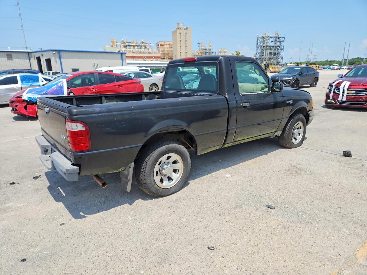 2003 Ford Ranger Black vin: 1FTYR10D13PB59008