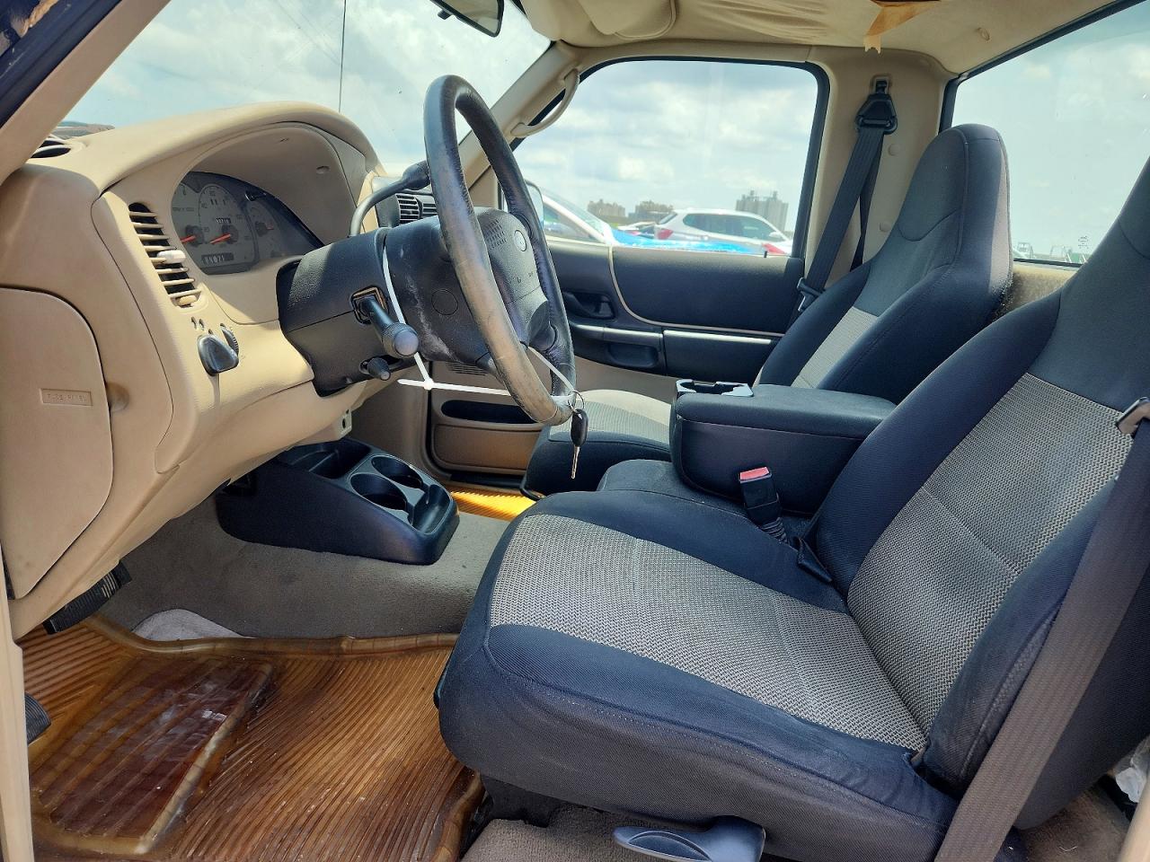 2003 Ford Ranger Black vin: 1FTYR10D13PB59008