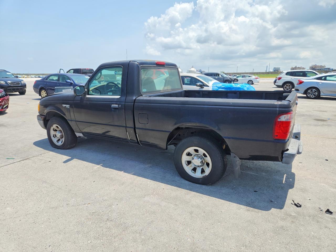 2003 Ford Ranger Black vin: 1FTYR10D13PB59008