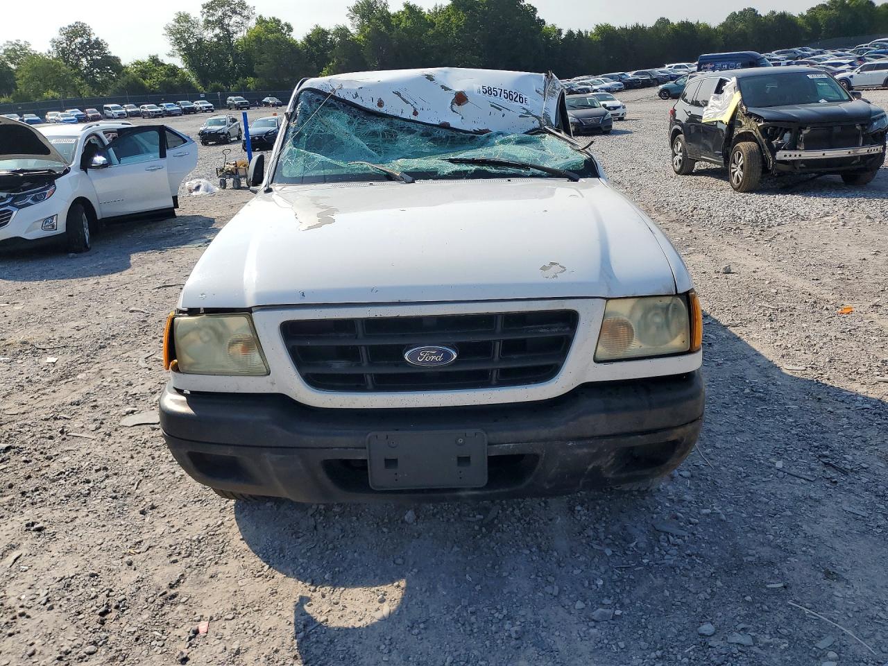 2003 Ford Ranger Белый vin: 1FTYR10D13PB70302
