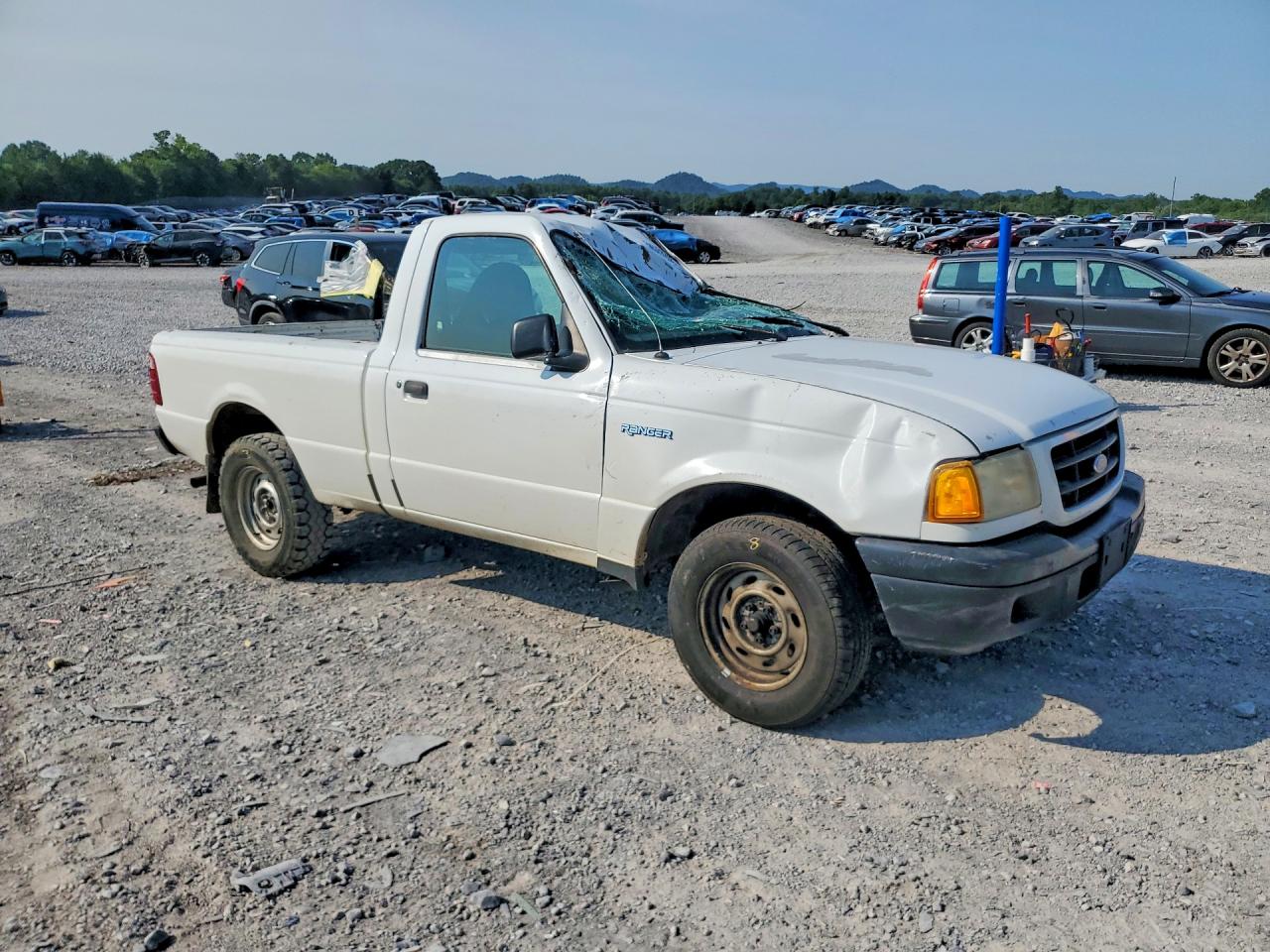 2003 Ford Ranger Белый vin: 1FTYR10D13PB70302