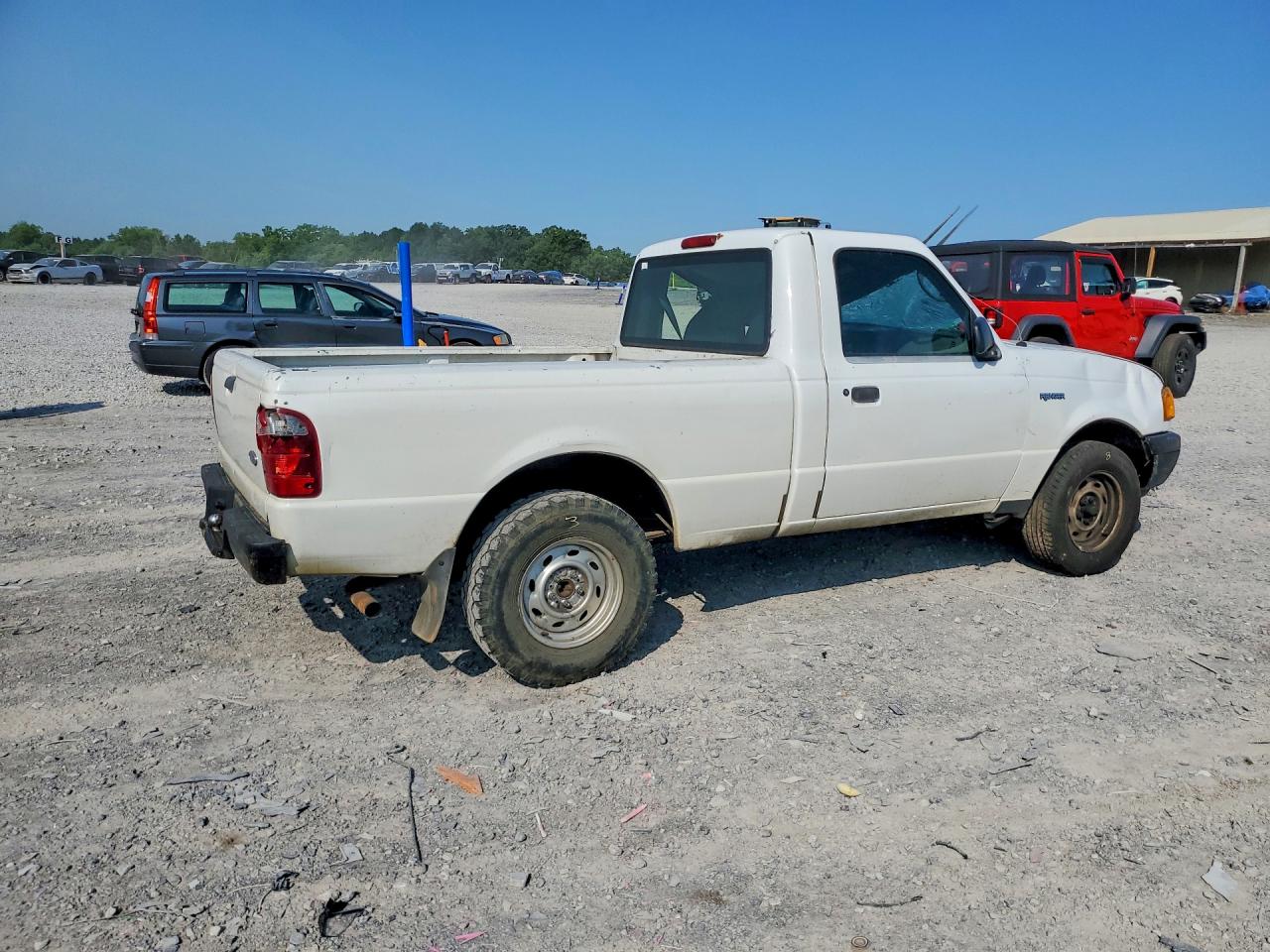 2003 Ford Ranger Белый vin: 1FTYR10D13PB70302